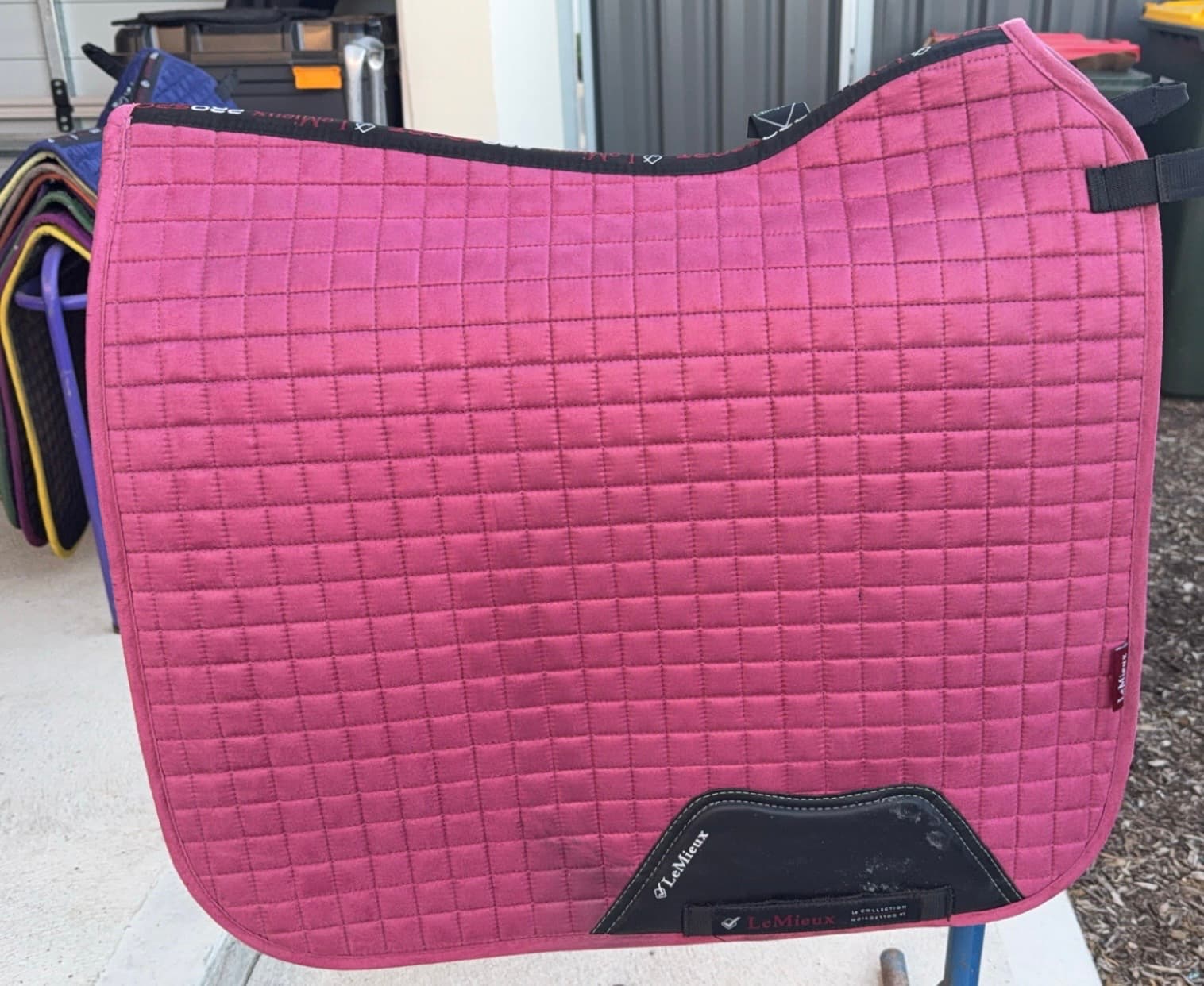 LeMieux dressage pad - French rose — image 1