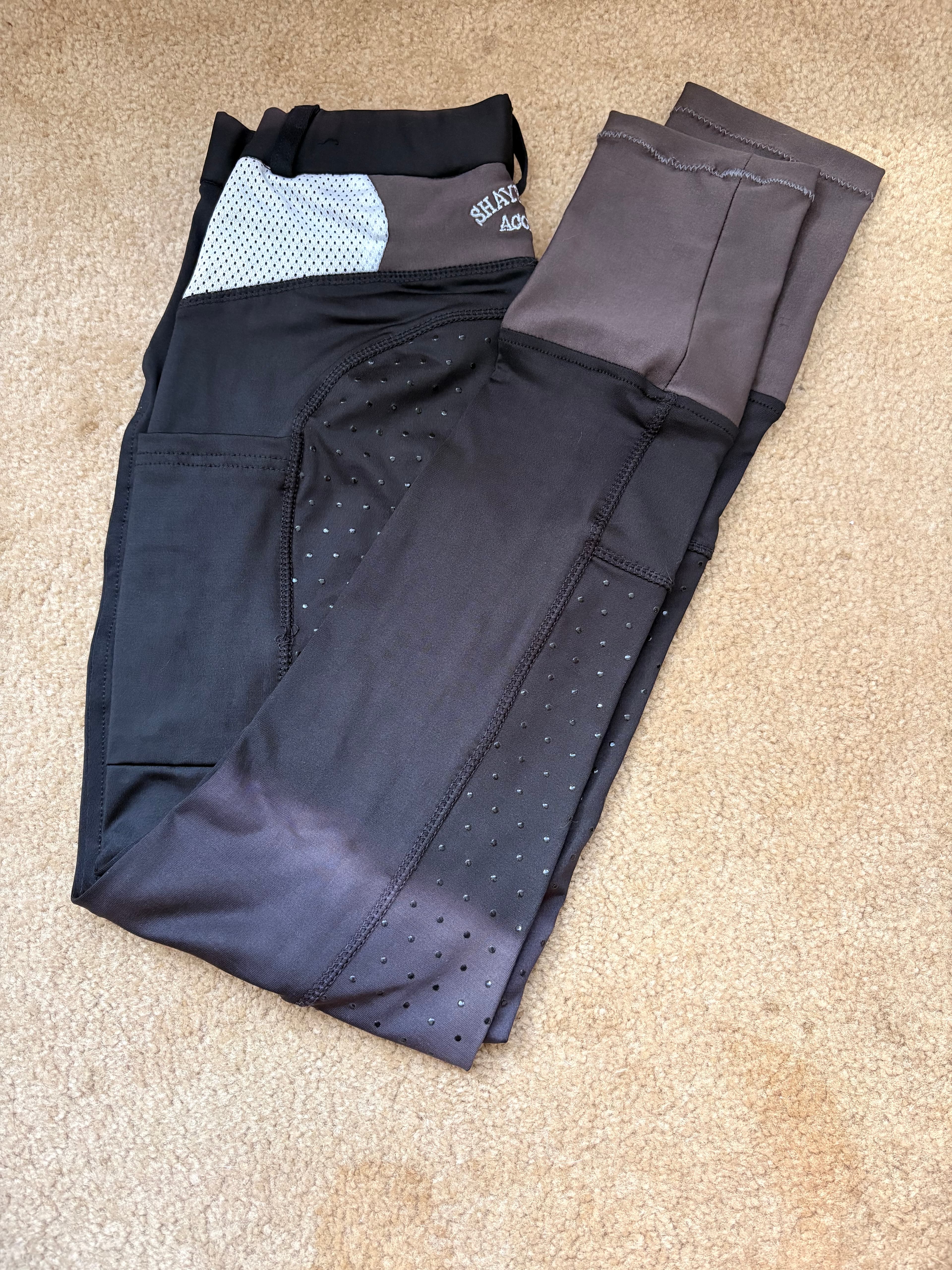 Ladies 8/small riding tights — image 1