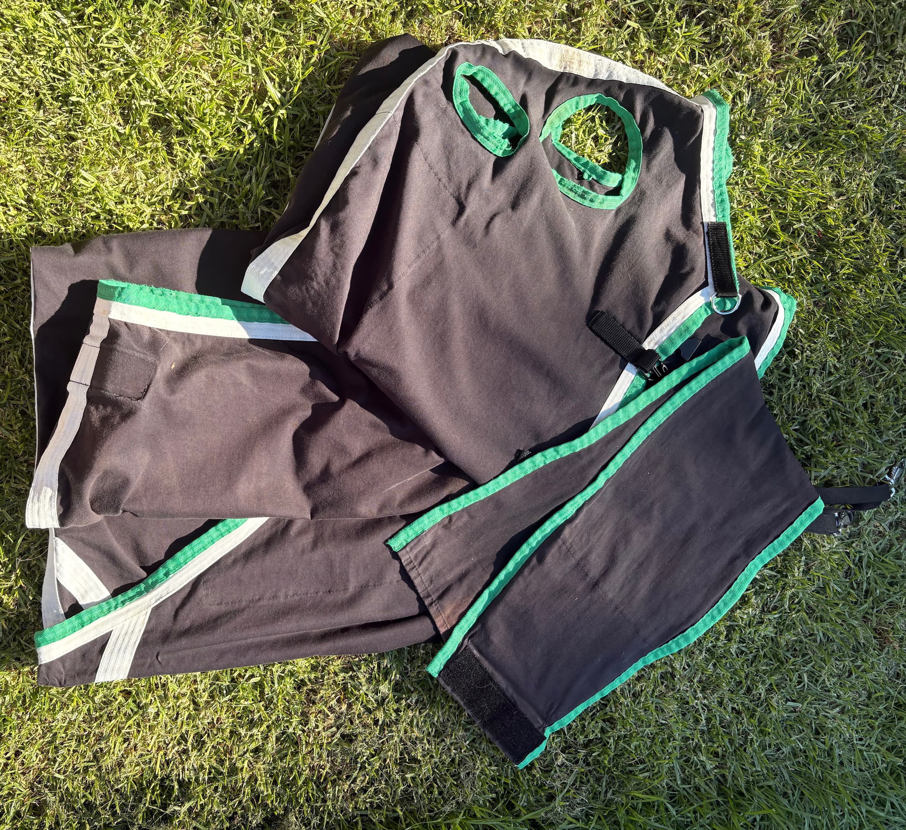 5’6 rug, hood and tail bag set. — image 1