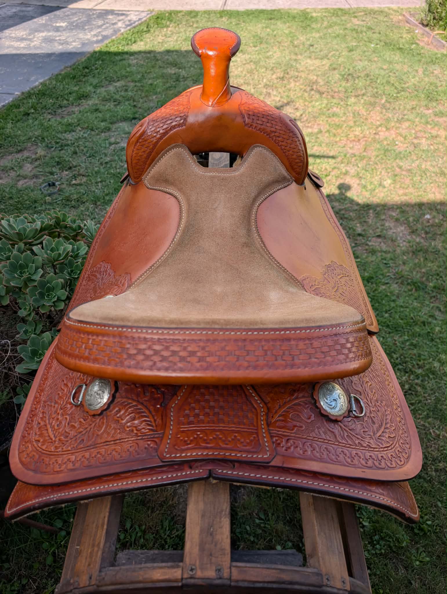 Big Horn Western trail saddle — image 1