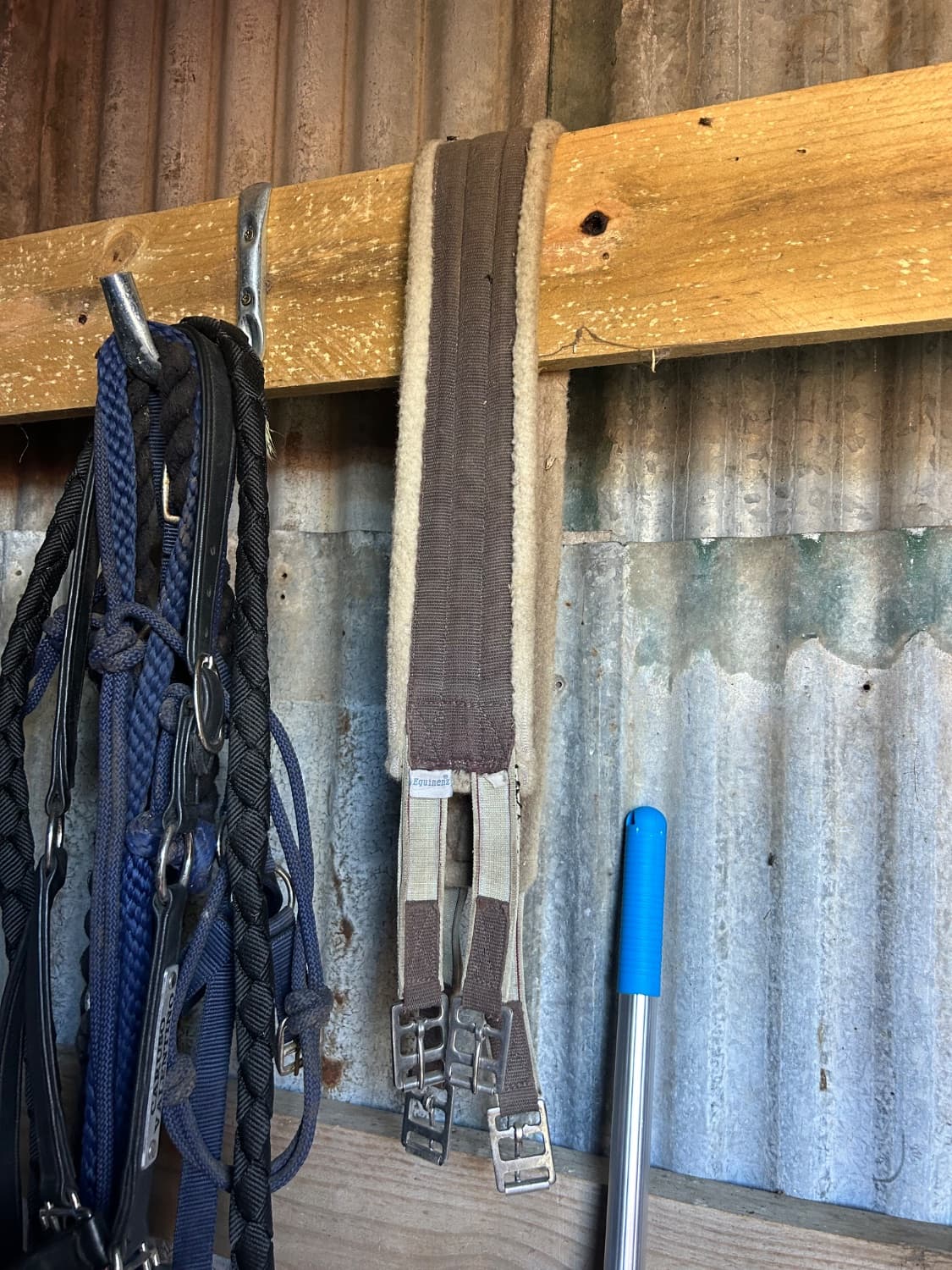 equinenz 125cm elastic fleece girth