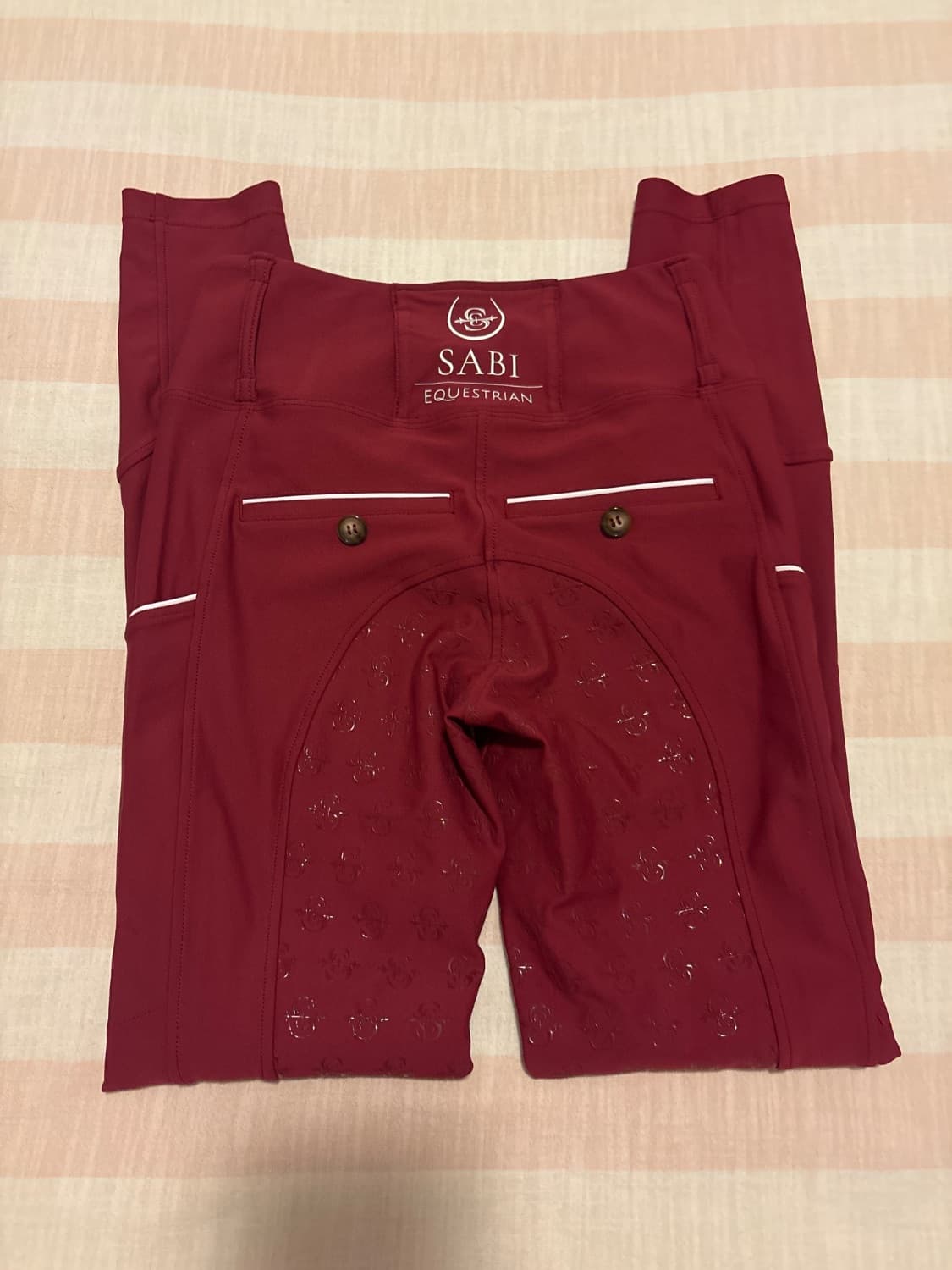 Ruby red Sabi tights — image 1