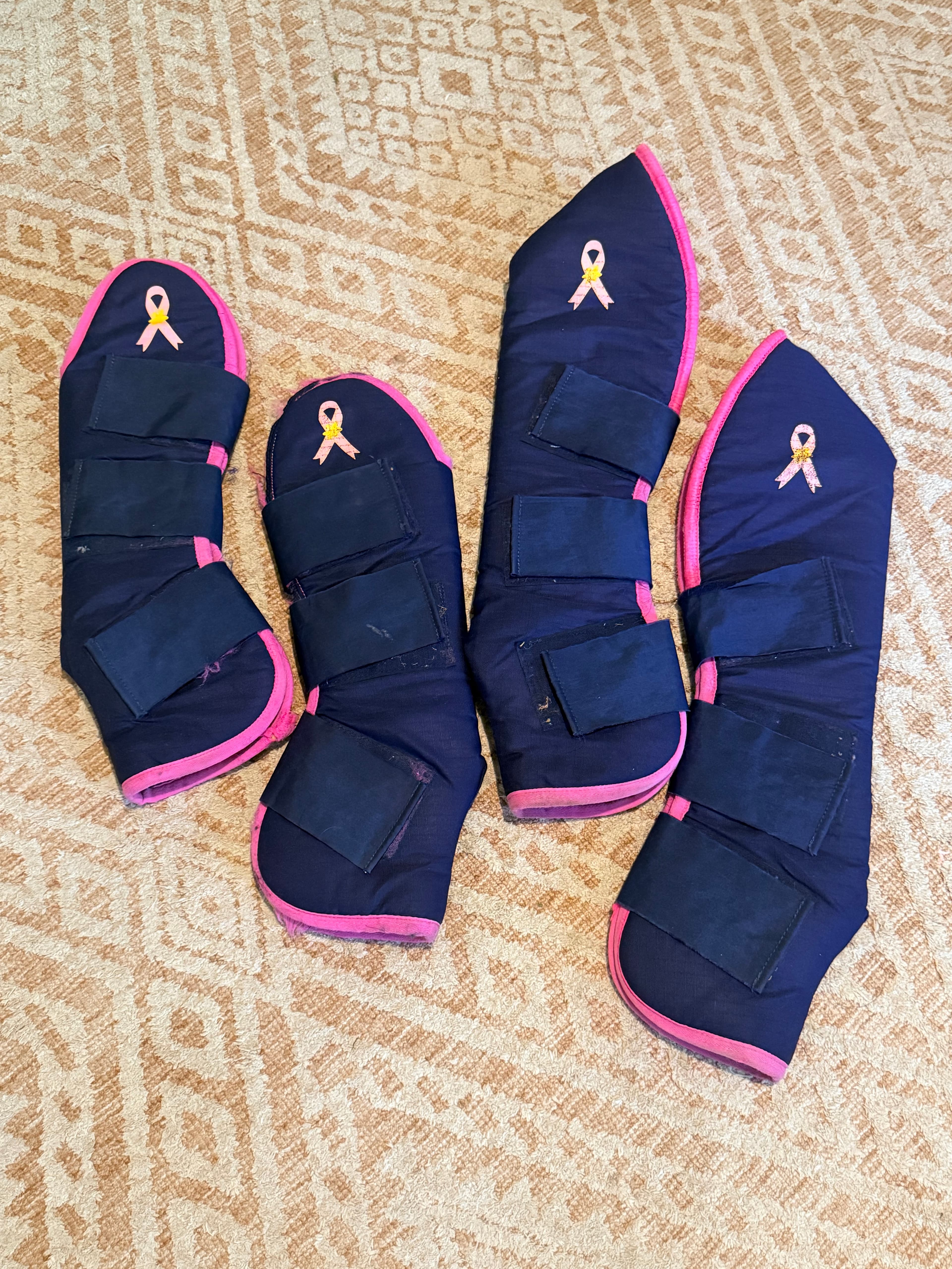 Breast Cancer Pink Ribbon Float Boots
