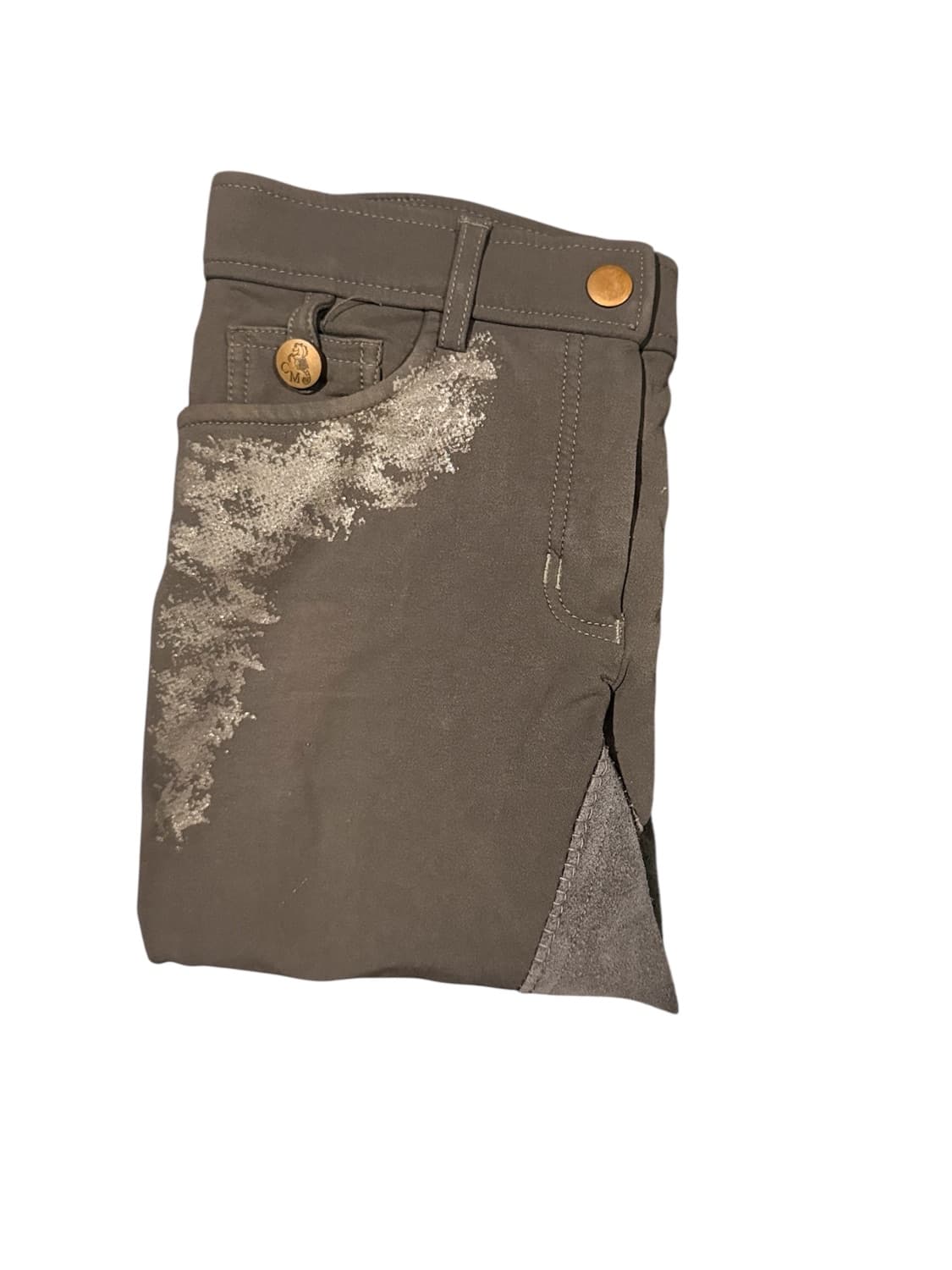 PK Sports Grey & Pink Breeches — image 1