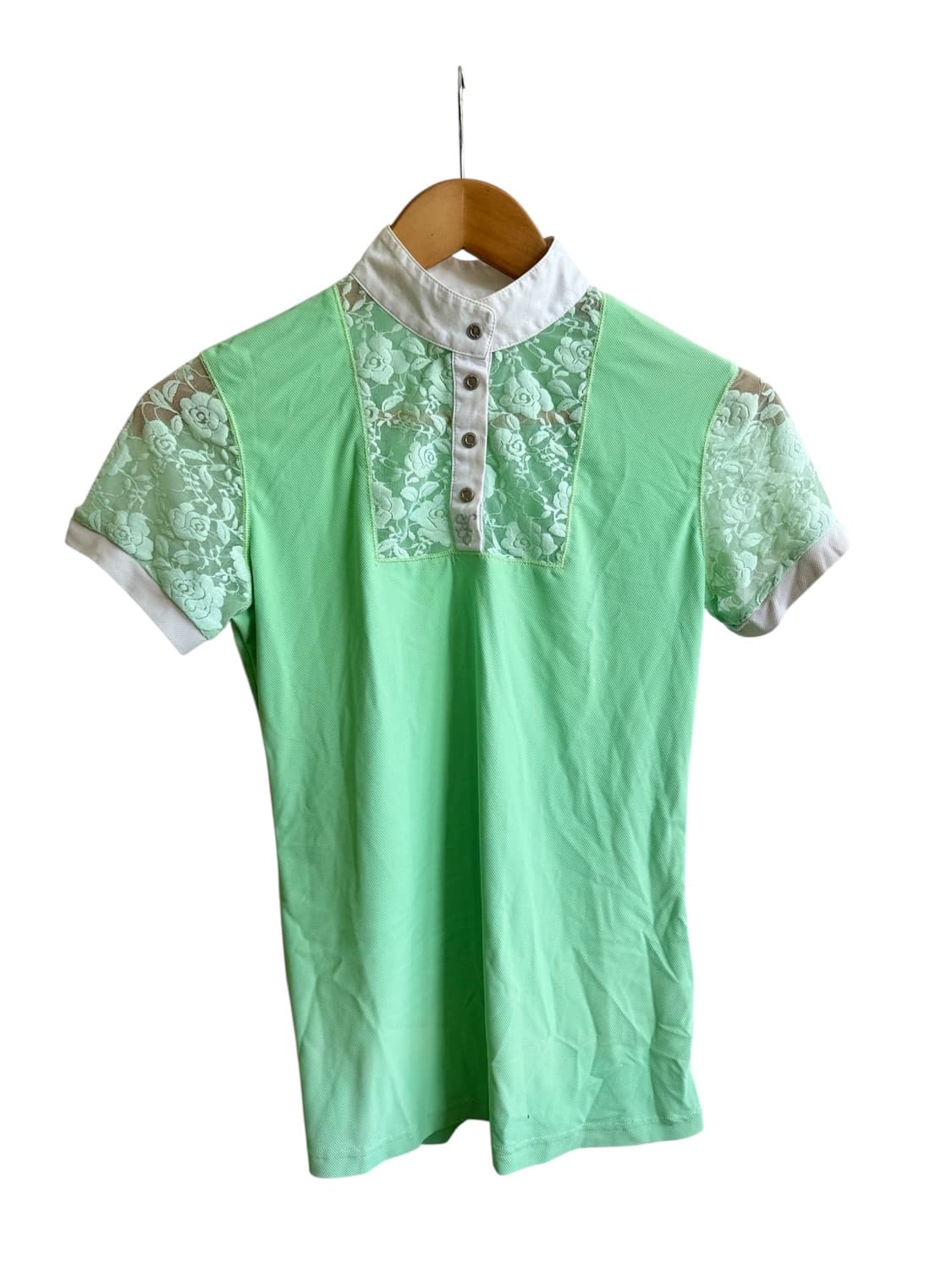 Huntington Equestrian Shirt - Fluro Green — image 1