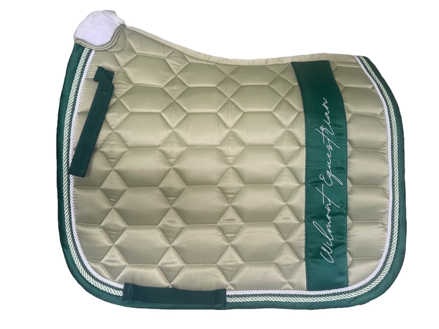 Dressage Saddle Pad - Green — image 1
