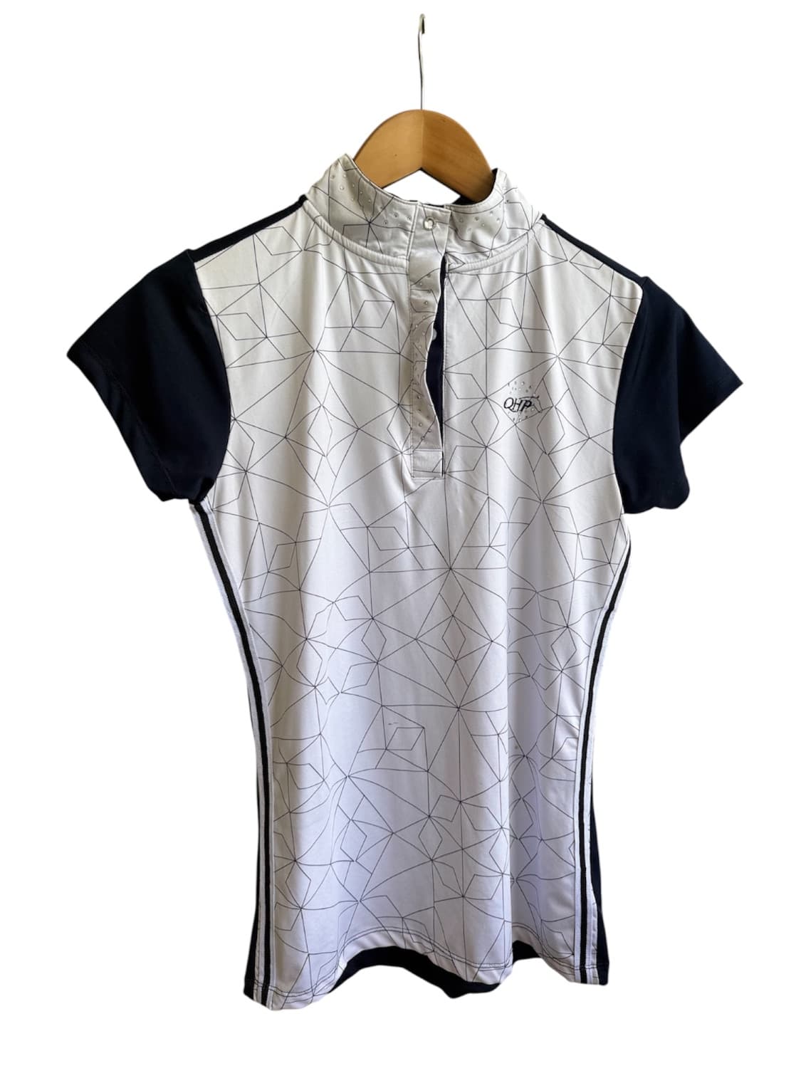 OHP Shirt - White & Navy — image 1