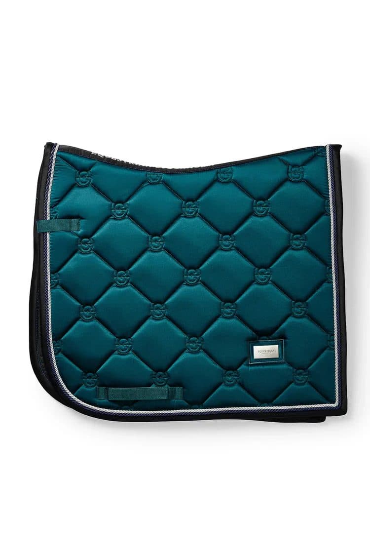 Equestrian Stockholm Dressage Saddle Pad EMERALD — image 1