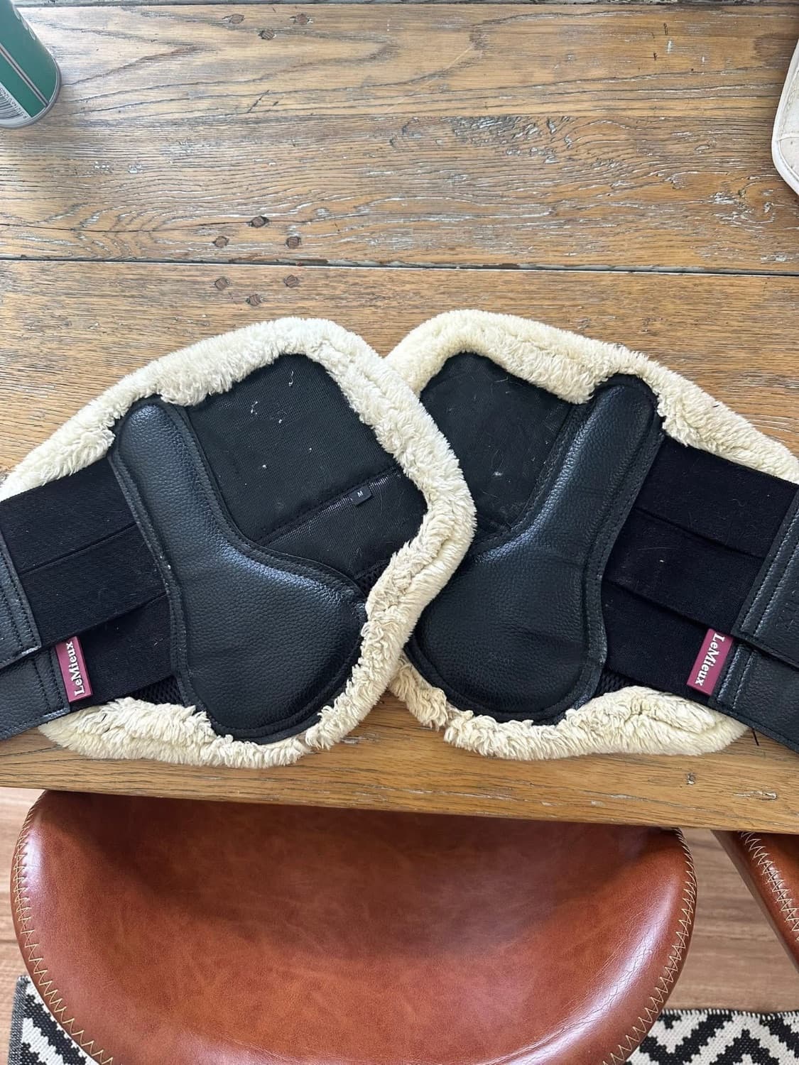 Lemieux sheepskin outlined (edges) boots — image 1