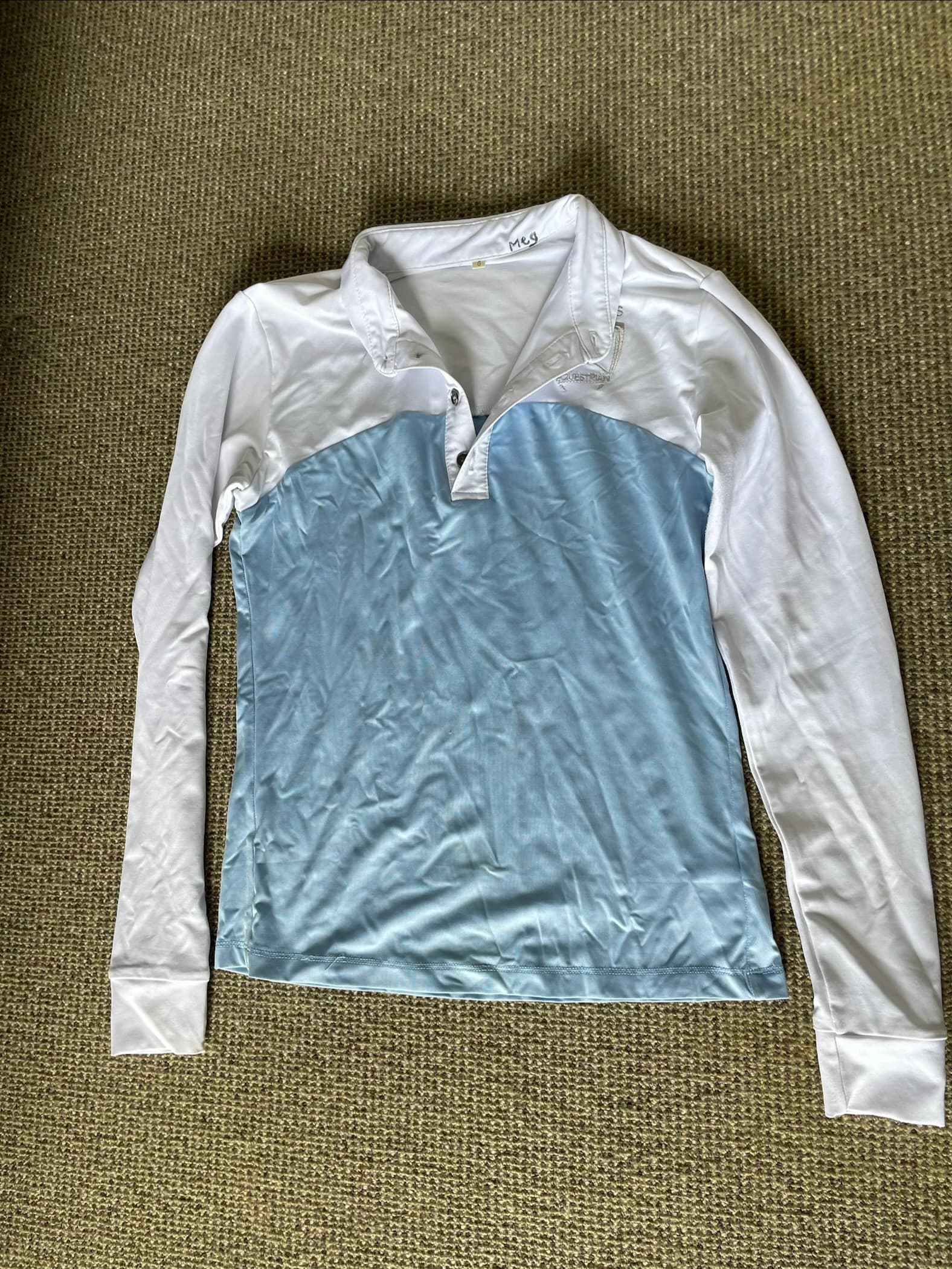 Unicorn blue hi-class elegance long sleeve — image 1