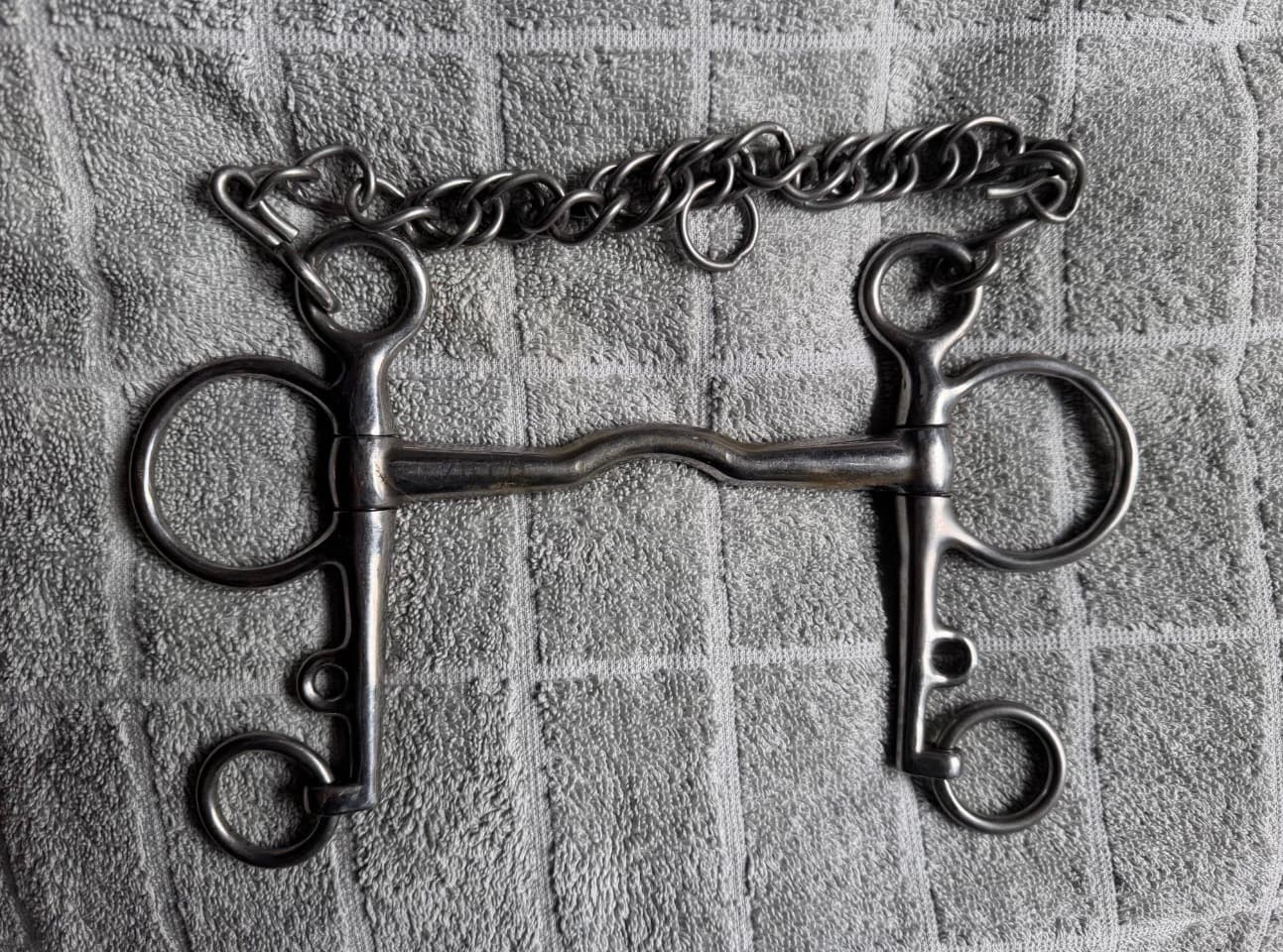 5” Zilco Port Mouth Rugby Pelham Bit — image 1