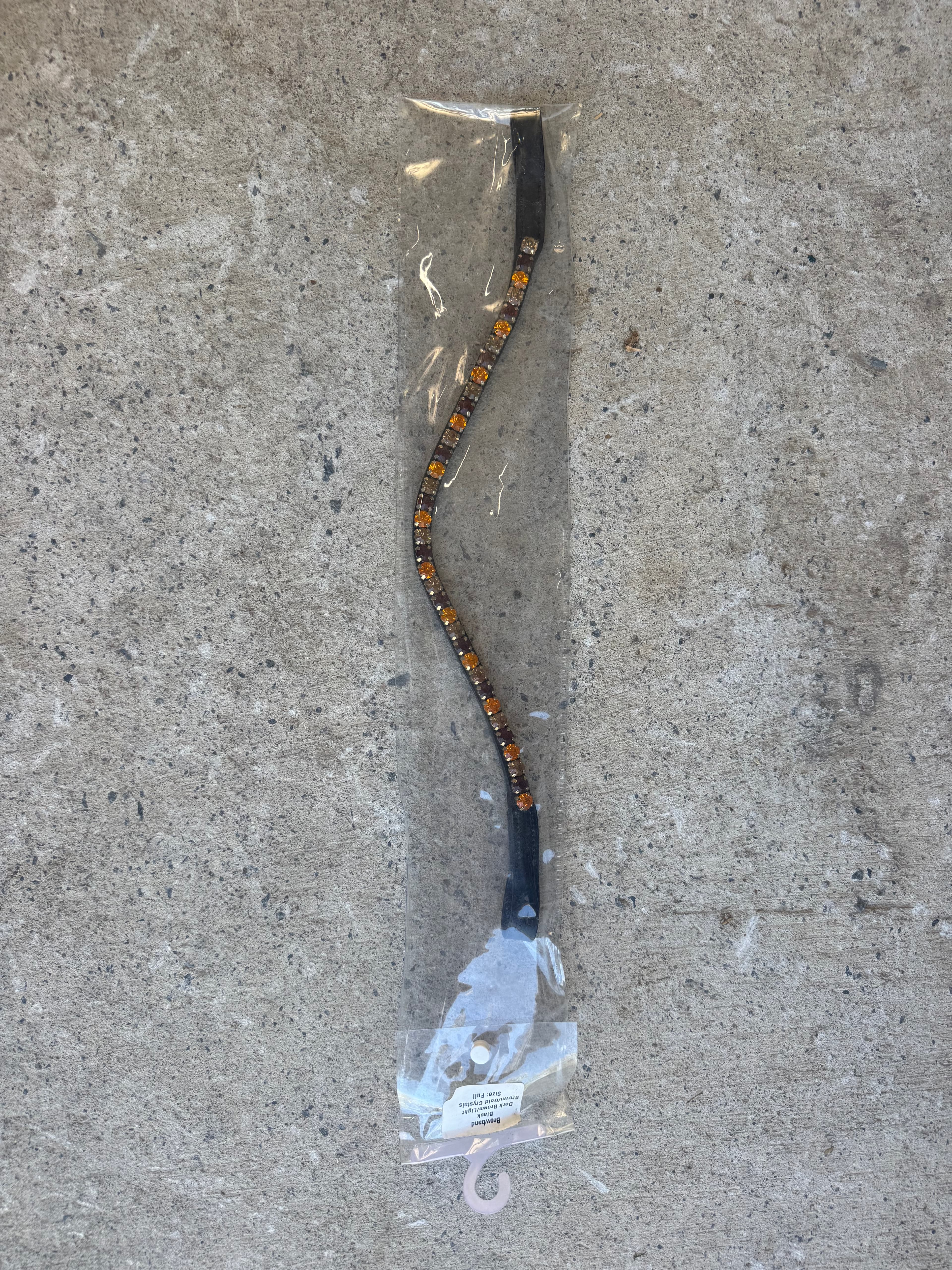 Full Black Diamontee Browband — image 1