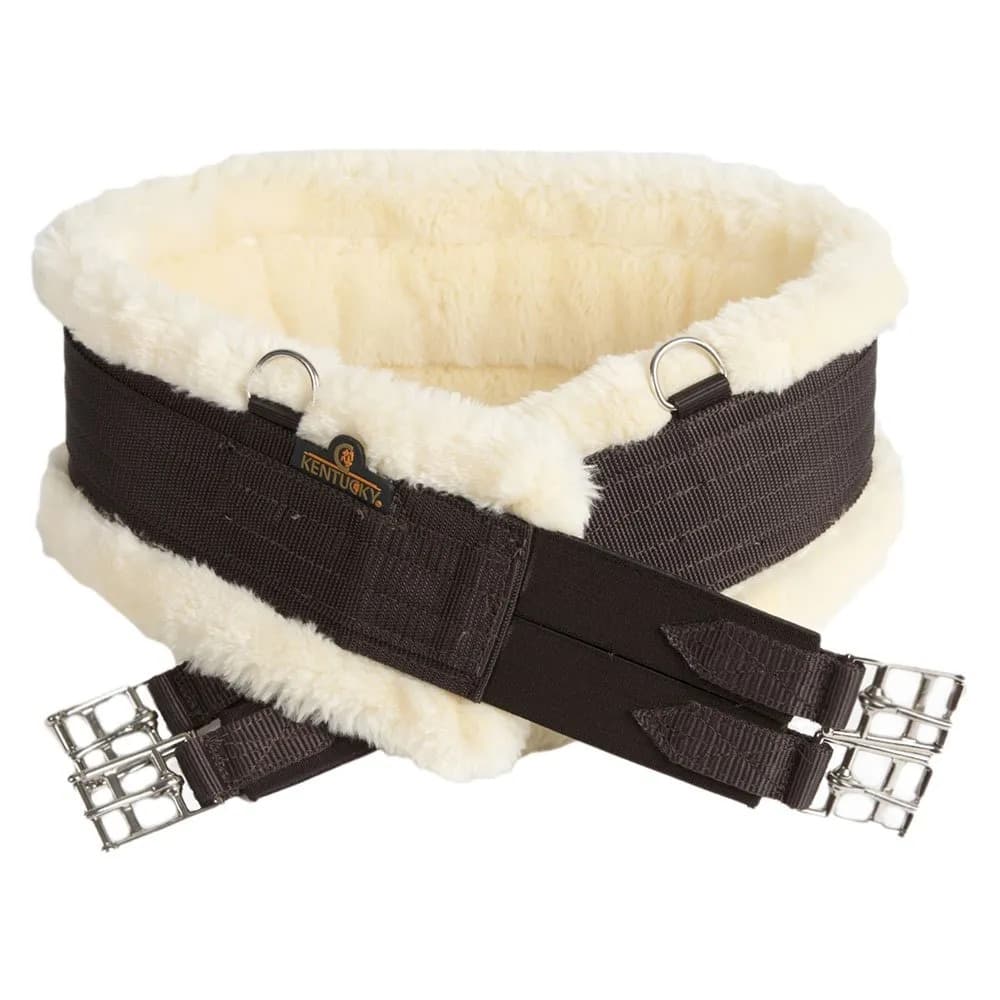 Kentucky Sheepskin Girth Brown 125cm — image 1