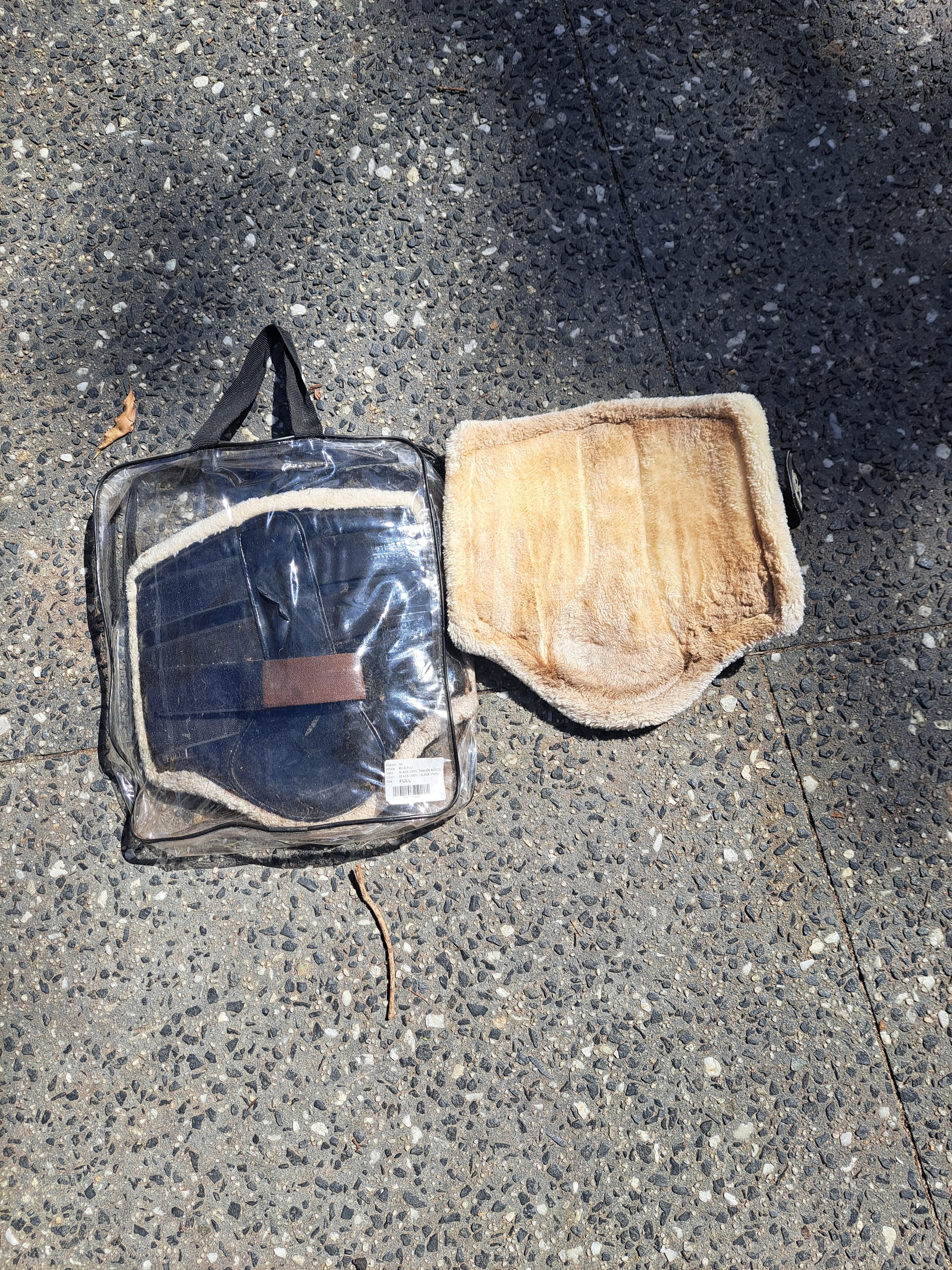 Equestroom Black Ink Fleece Boots — image 1