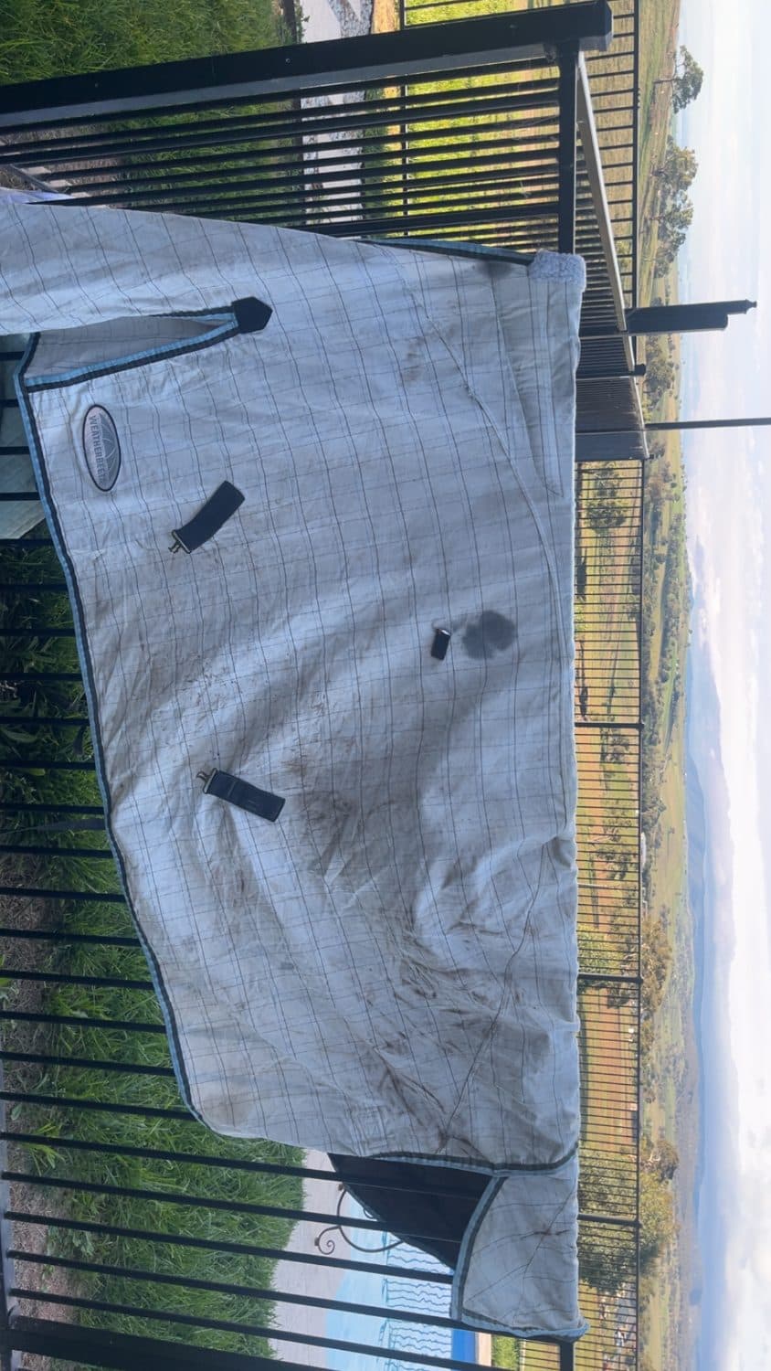 6'9 WEATHERBEETA cotton rug RRP$70 — image 1