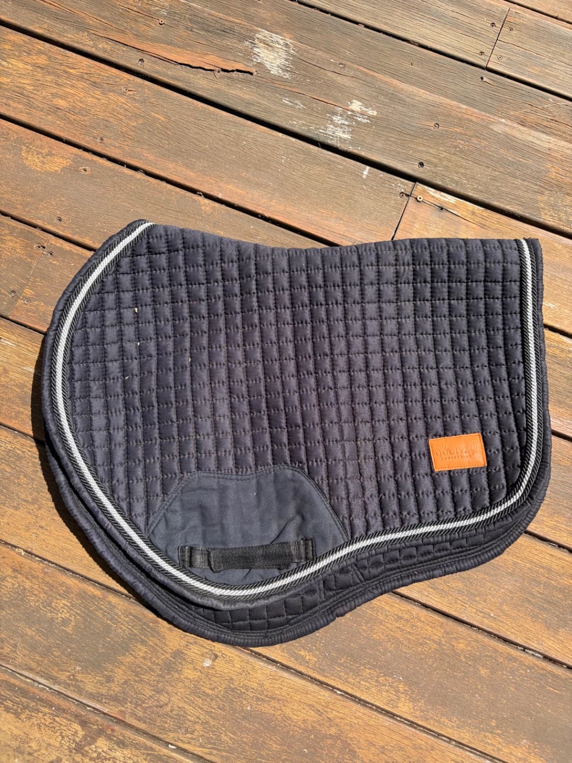 Lady Godiva jump saddle pad — image 1