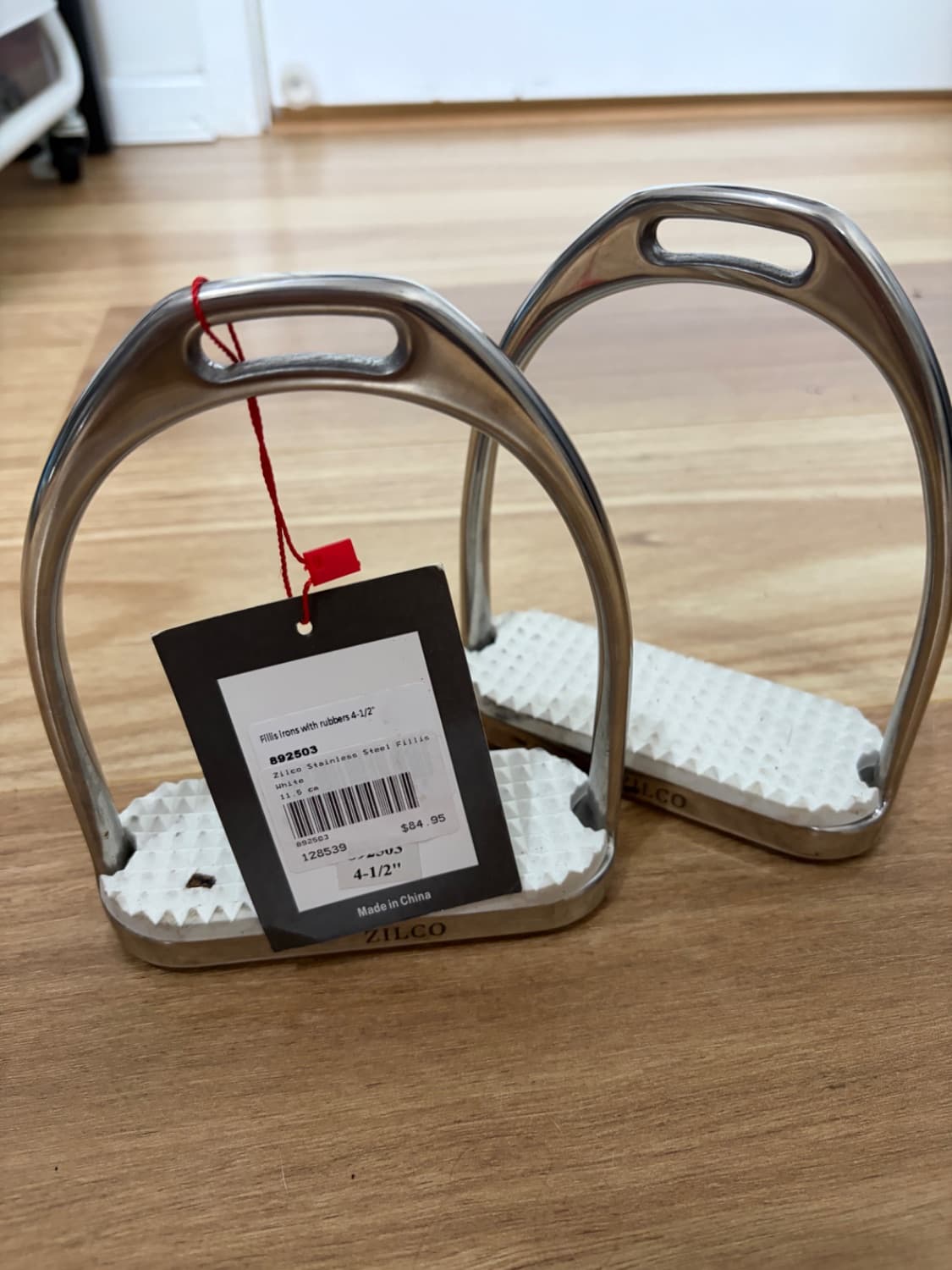 Zilco stainless steel fillis irons — image 1