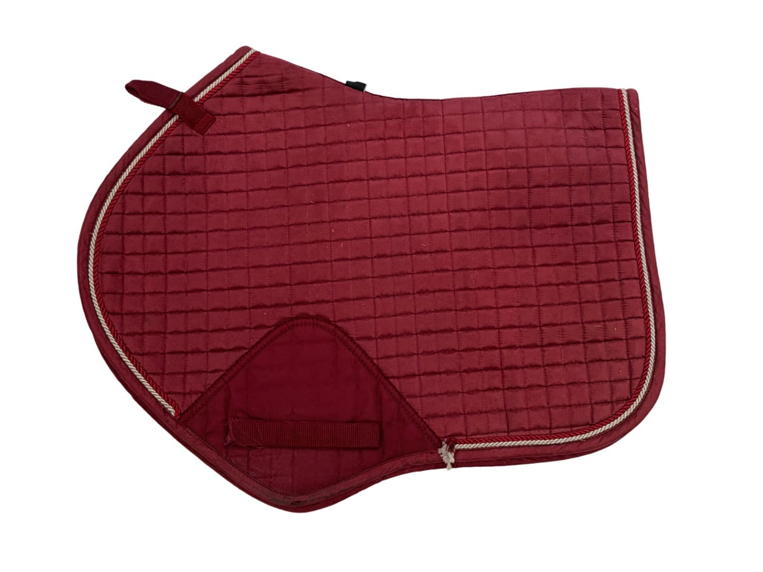 Plum jump saddle pad — image 1