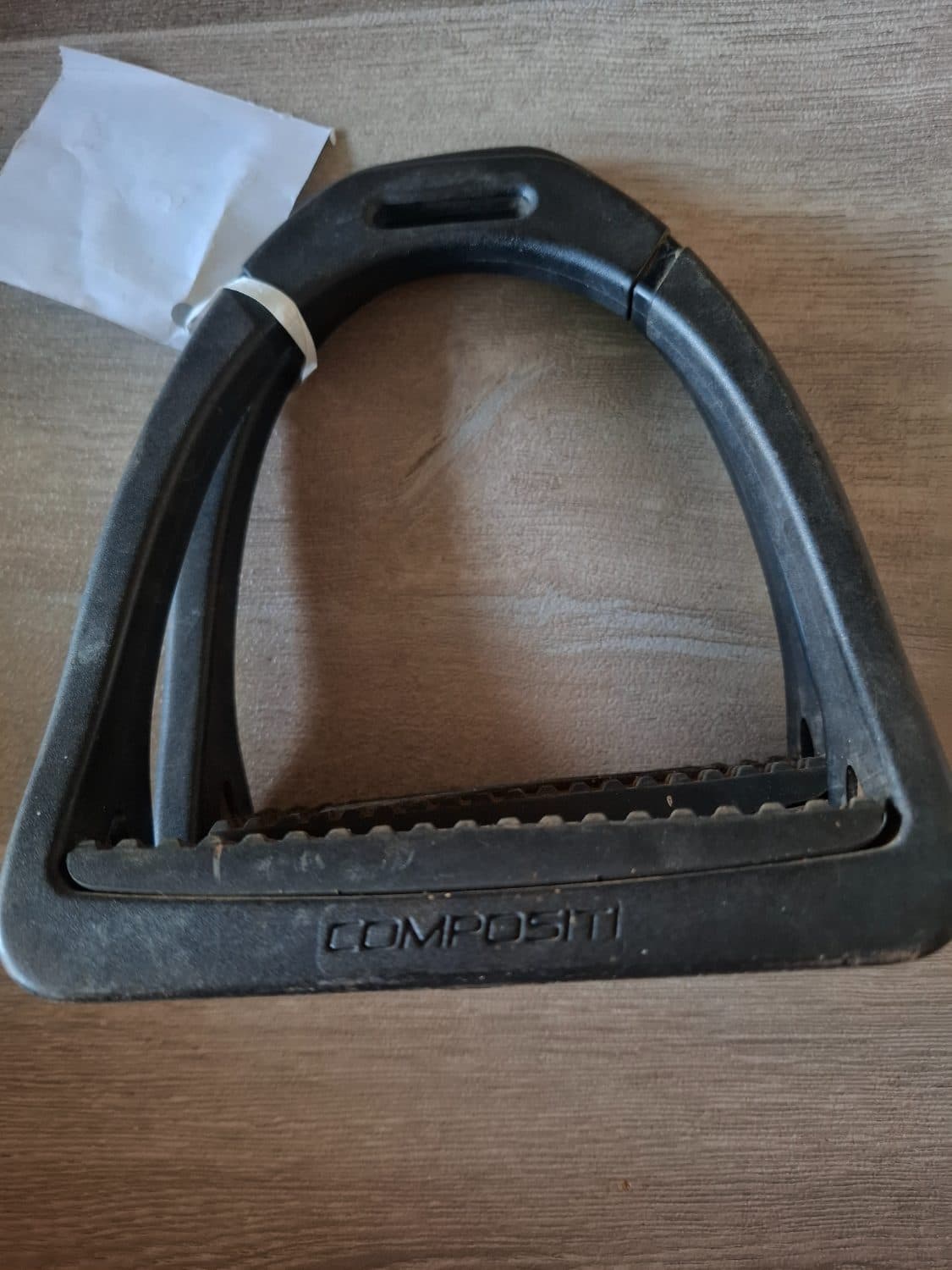 Compositi plastic stirrups black — image 1