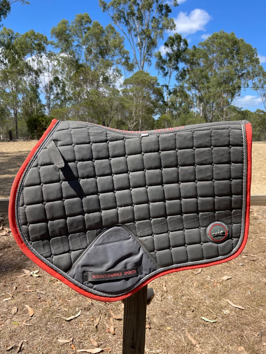 Schockemole sports jump saddle pad — image 1