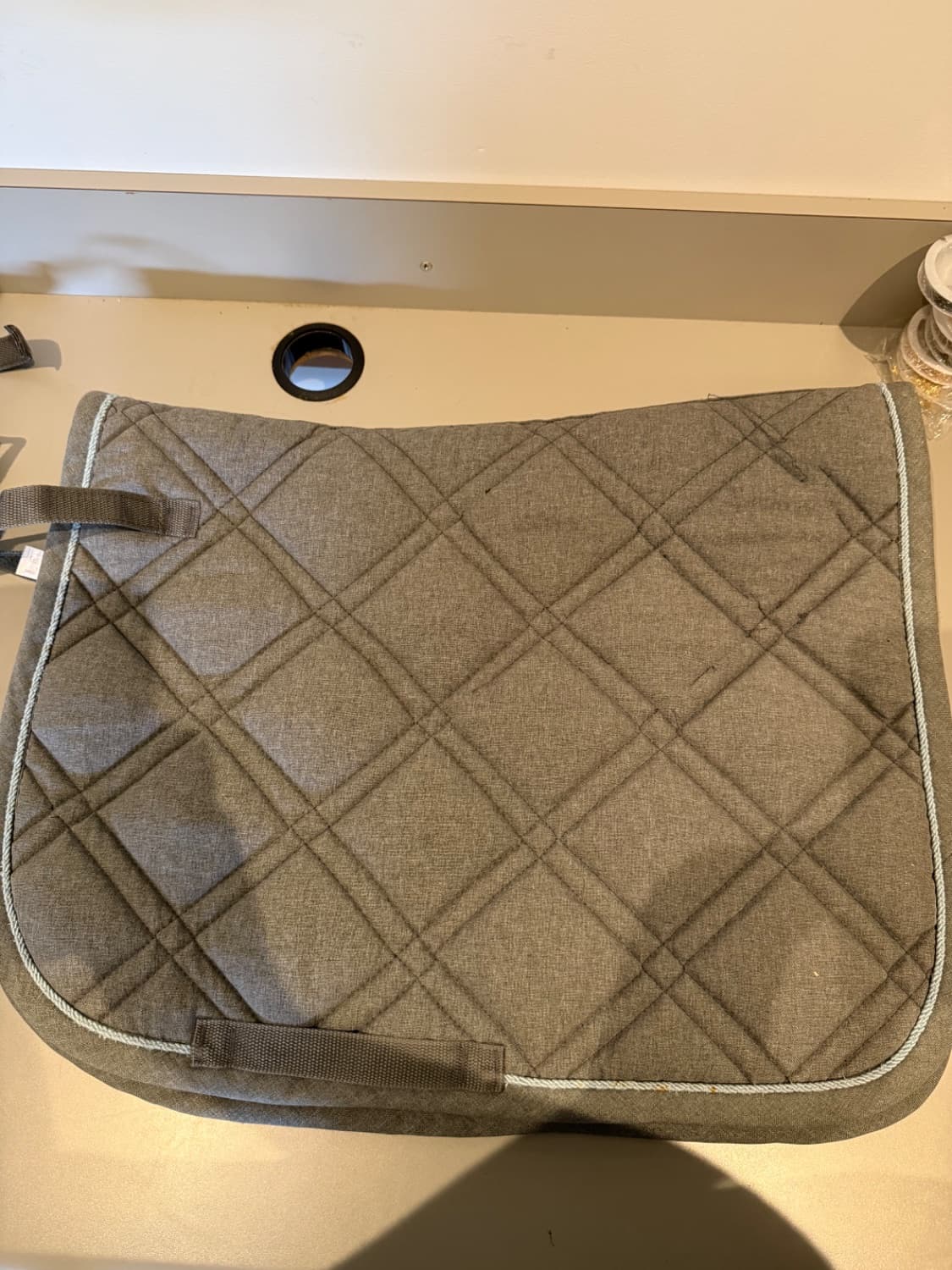 Roma Grey Saddle Pad Size Pony — image 1