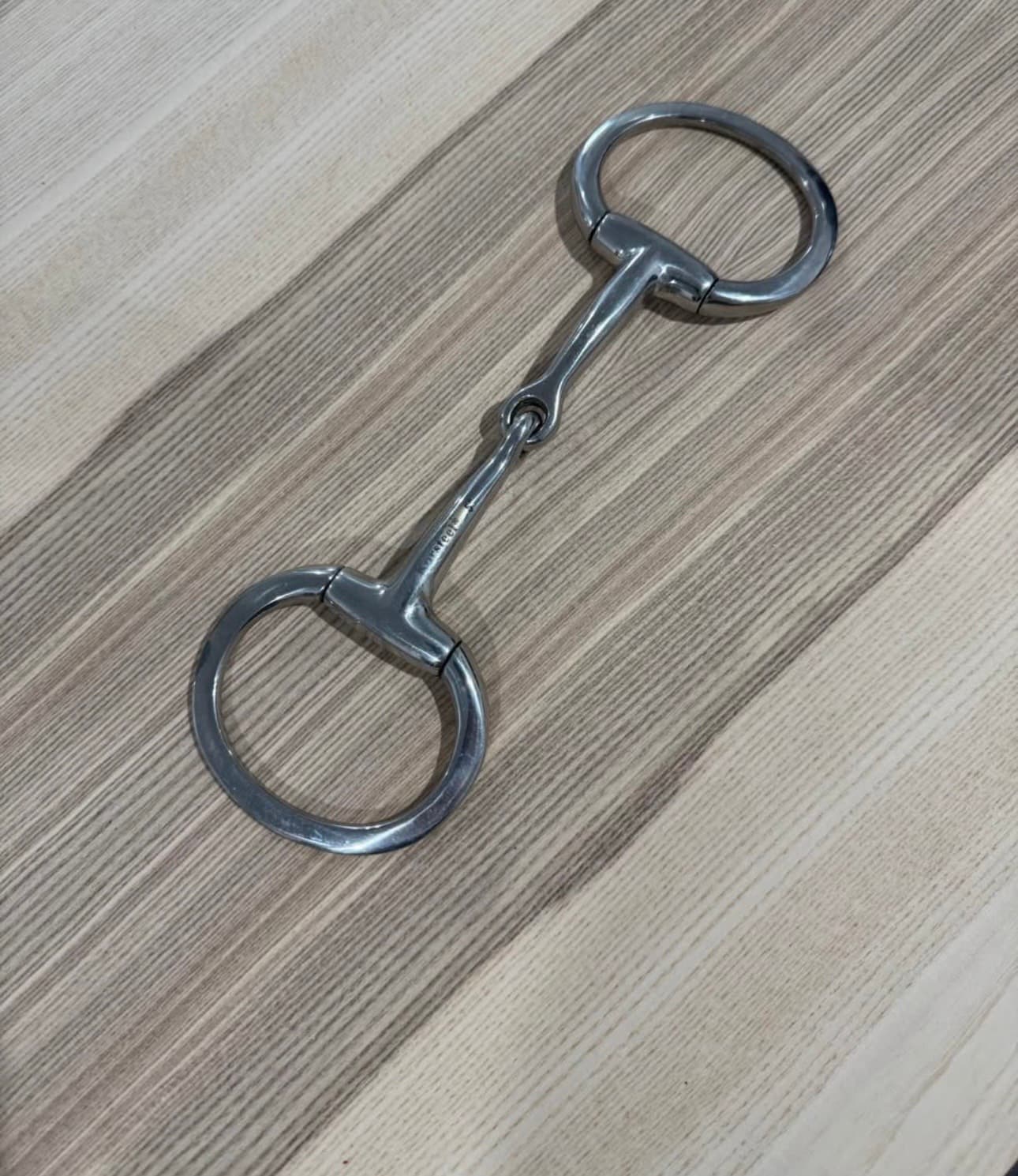 korsteel 5” stainless steel single jointed eggbutt snaffle — image 1