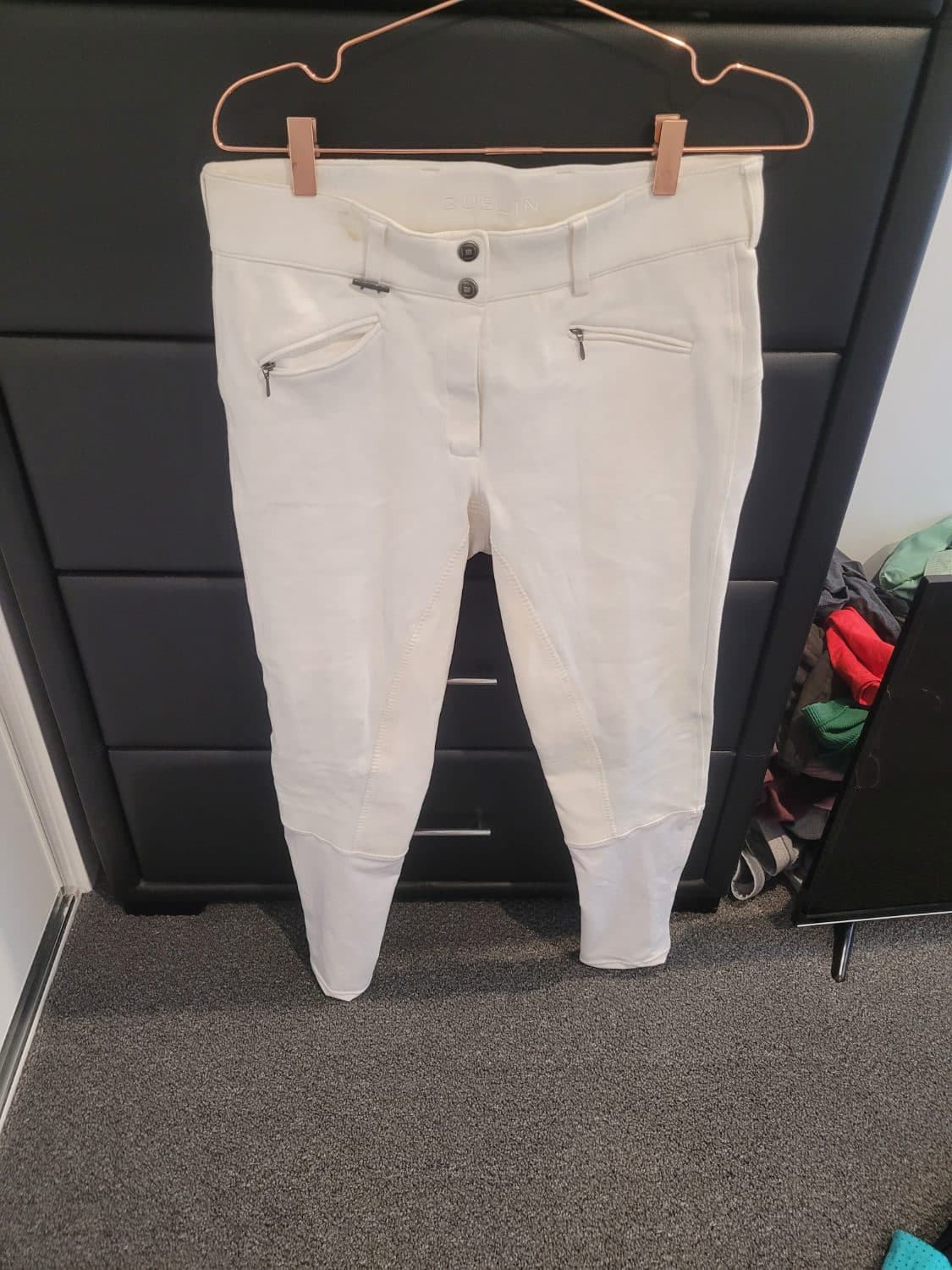 Dublin white jodhpurs — image 1