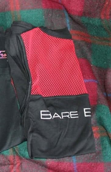 Bare Equestrian red mesh sleeveless — image 1