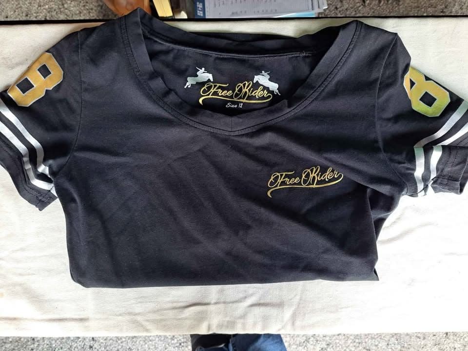 Black Free Rider top — image 1