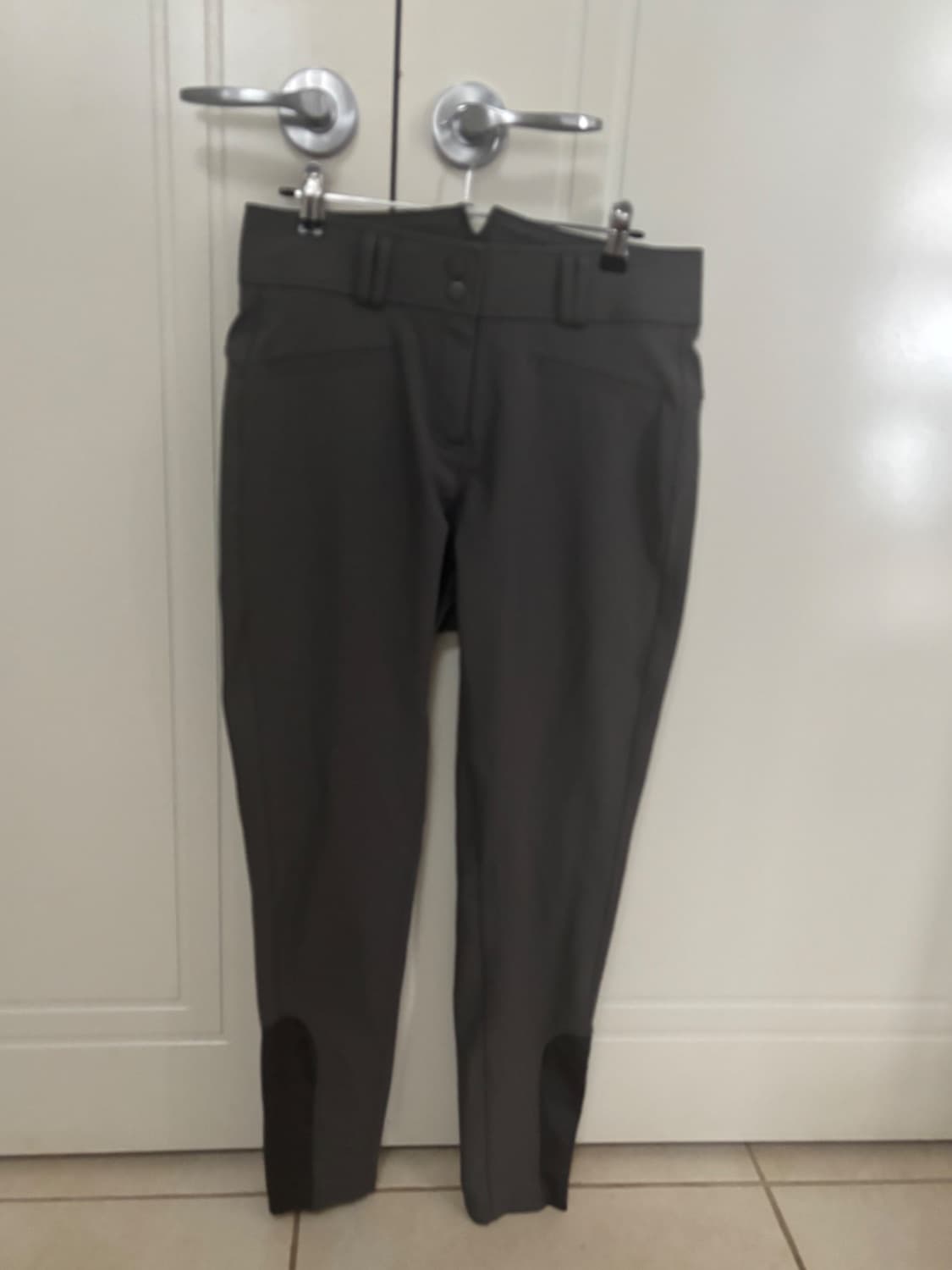 Dublin Black Full Seat Breeches Size 12 — image 1