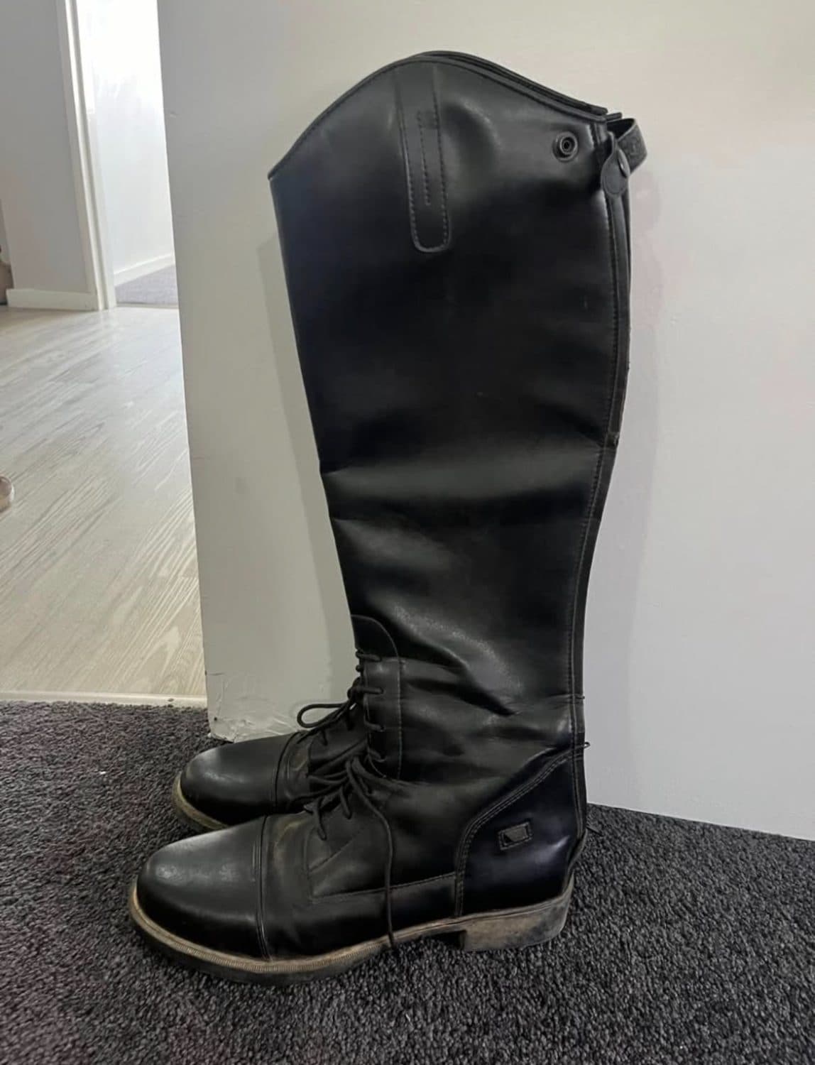 Black Tall Boots — image 1