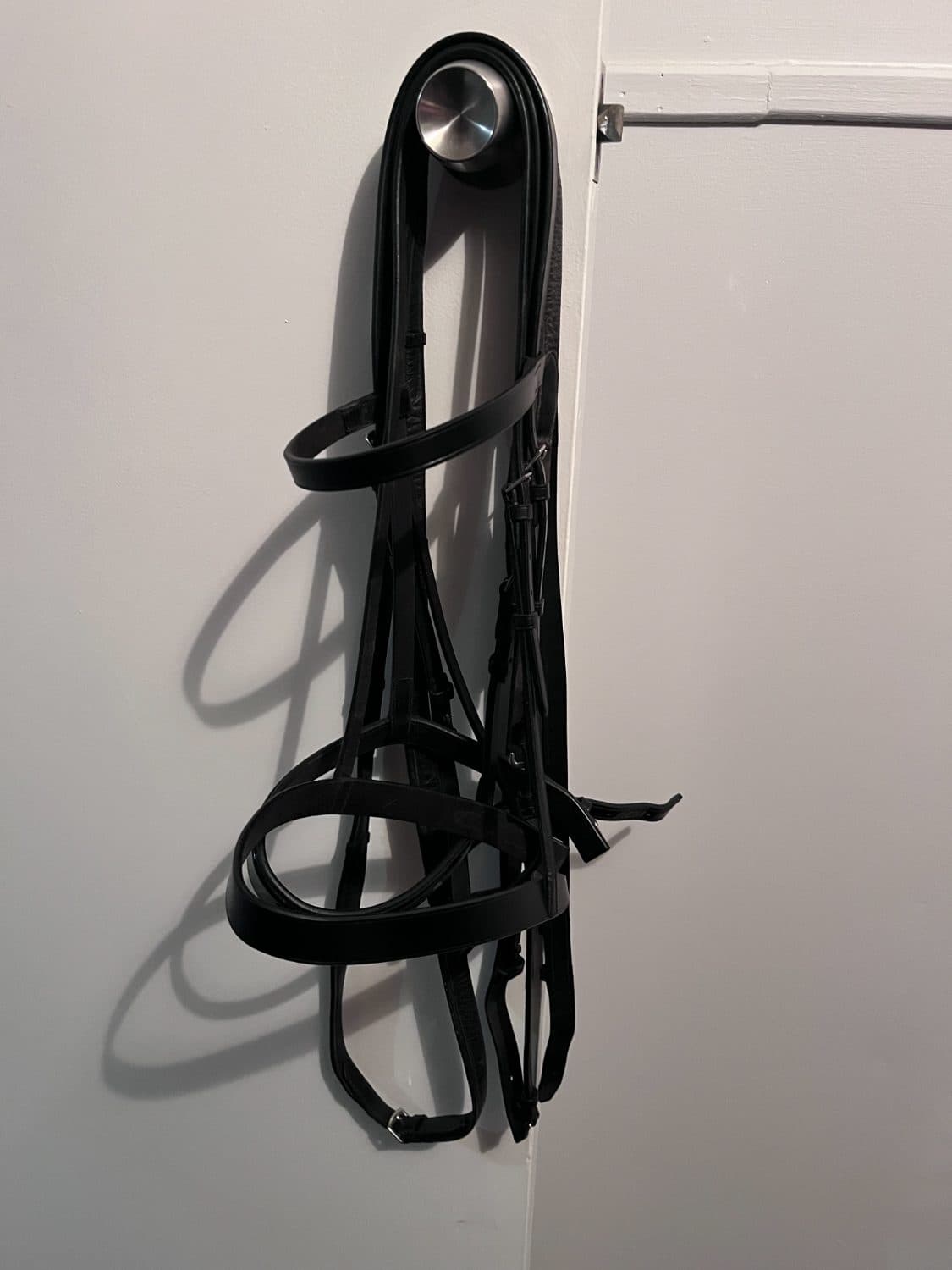 Black Show Snaffle Bridle — image 1