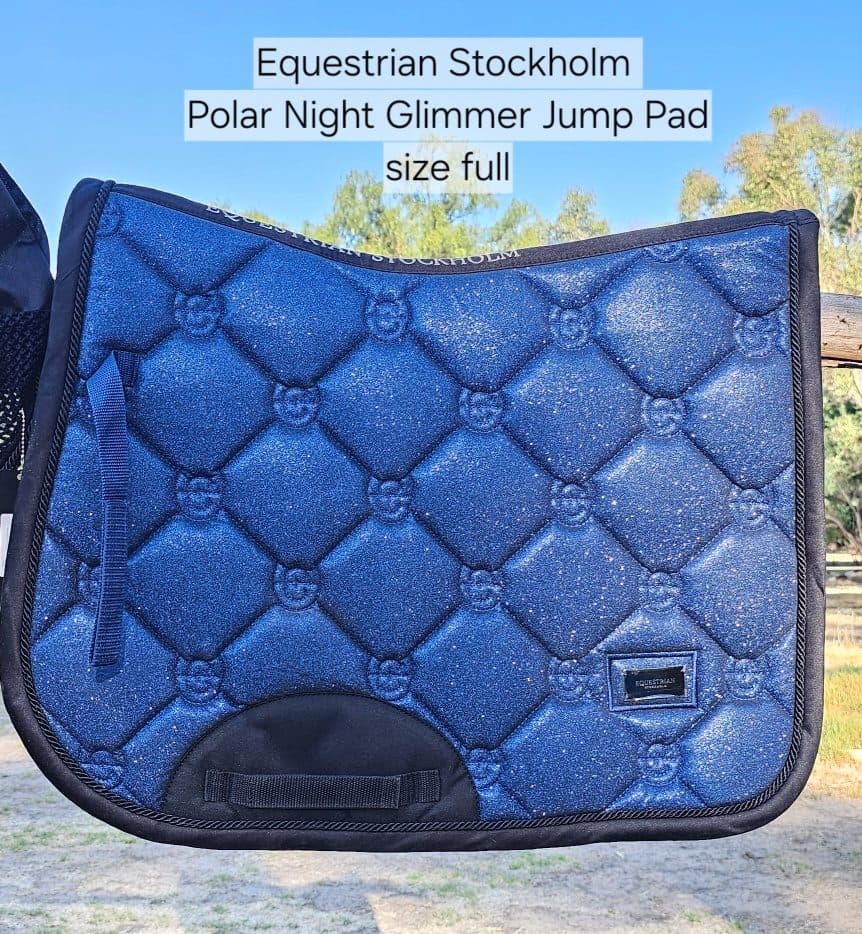 Equestrian Stockholm Polar Night Glimmer Jump Pad — image 1