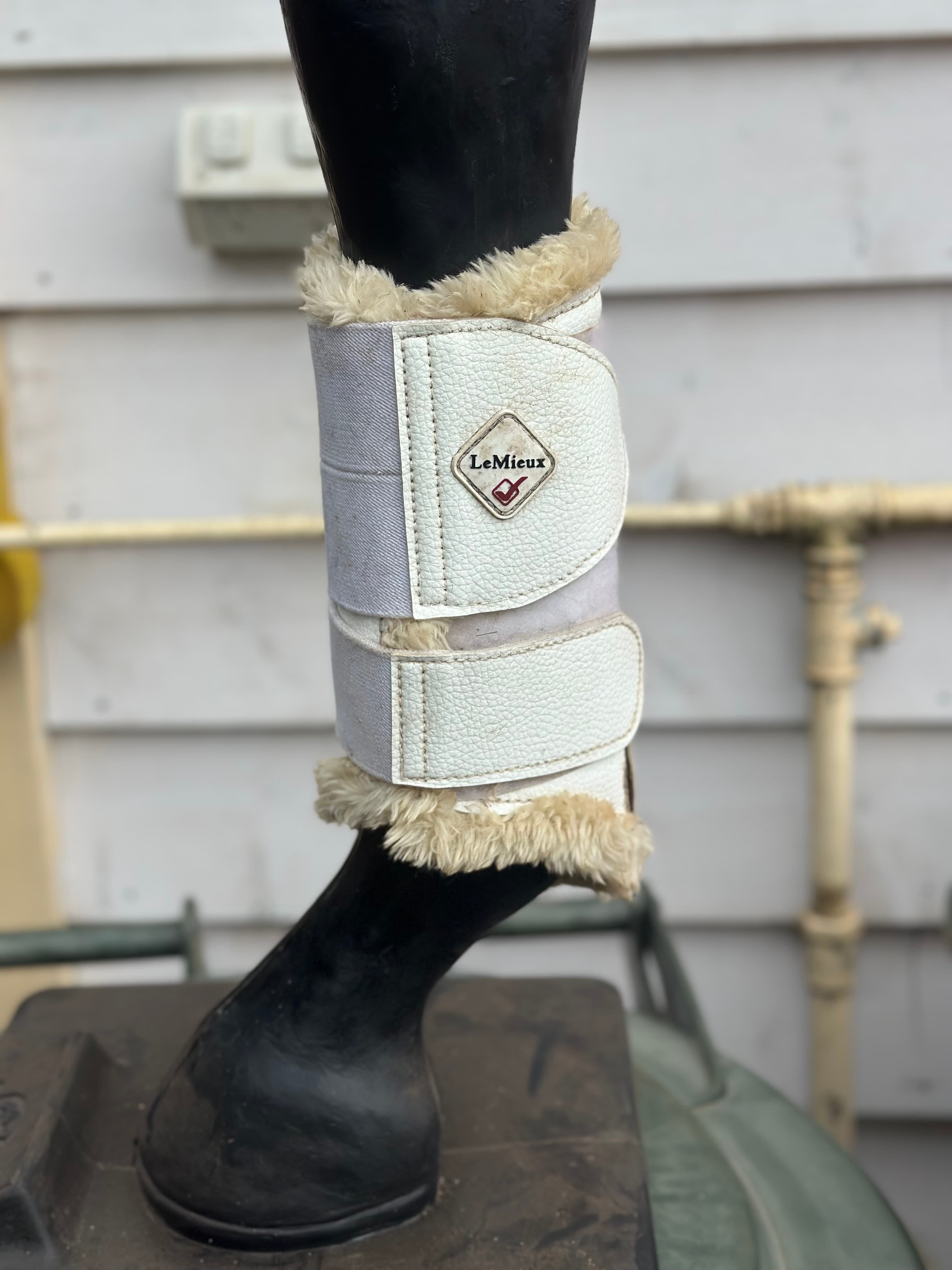 LeMieux Fleece Lined Brushing Boots — image 1