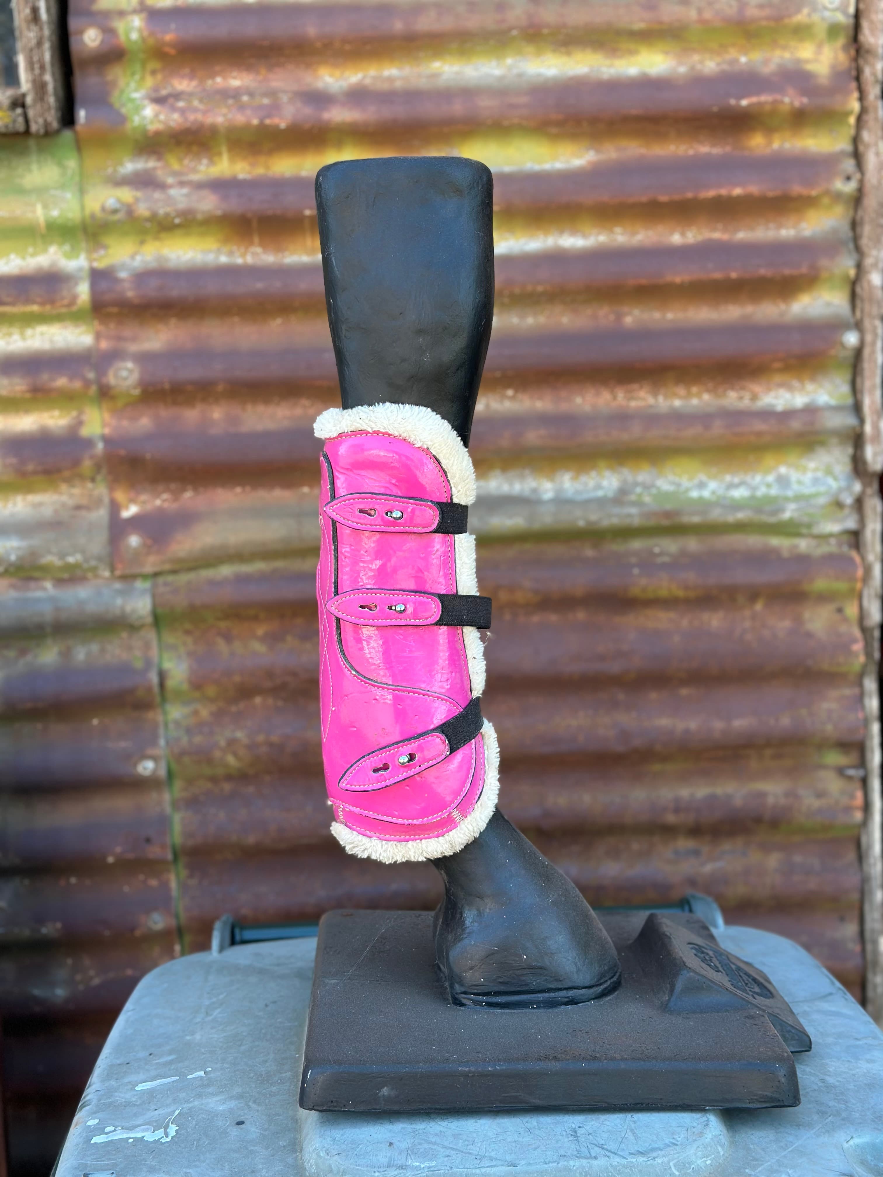 Pink Showjumping Boots Set of 4