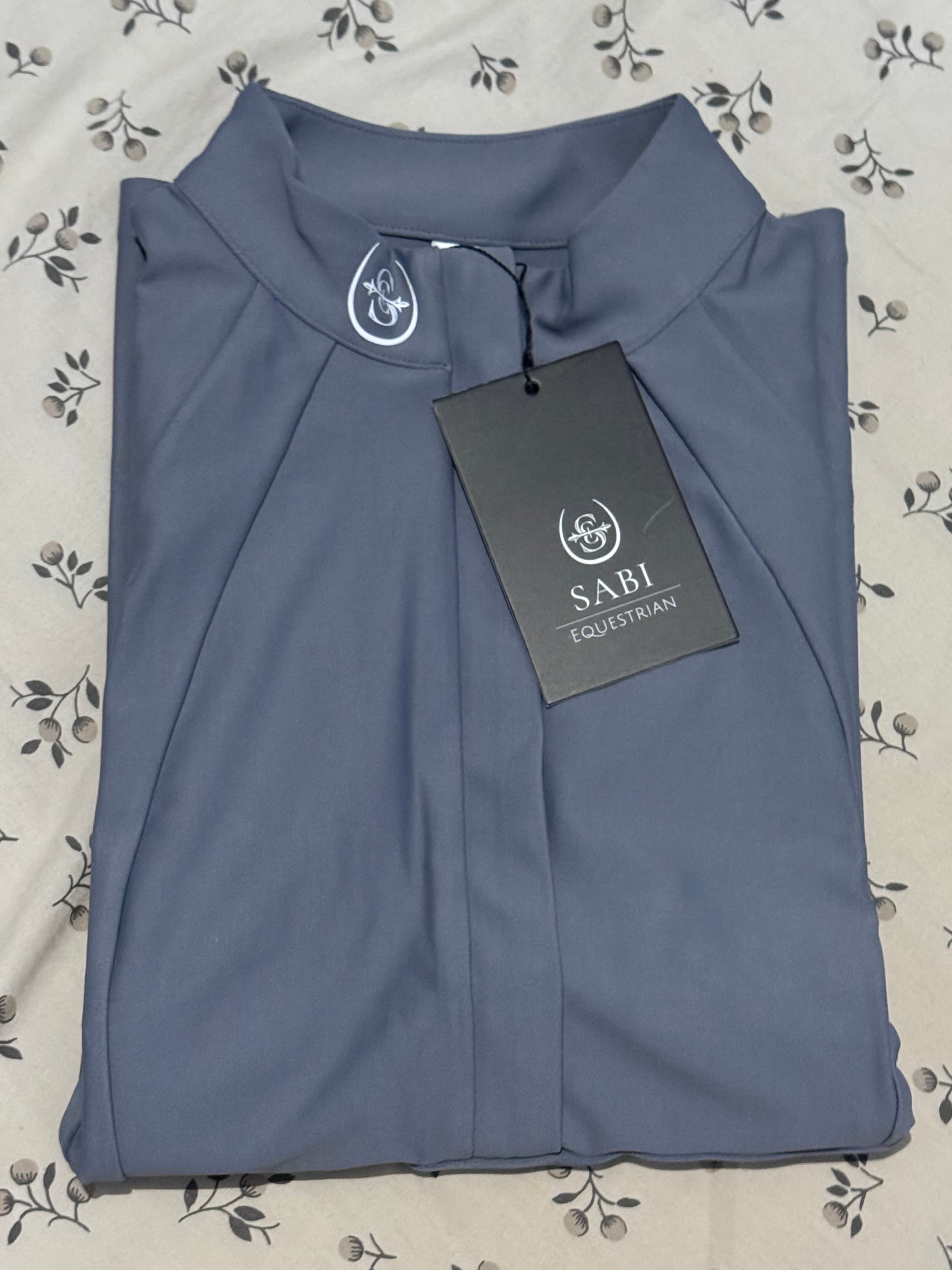 SABI EQUESTRIAN Sleeveless Paradigm Design Base Layer: Silver Eclipse — image 1