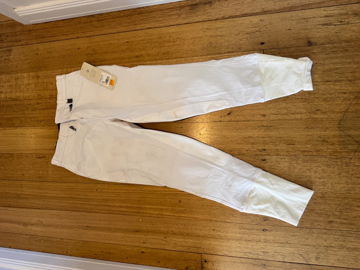 BNWT Thomas Cook White Competition Breeches Sz 10 — image 1