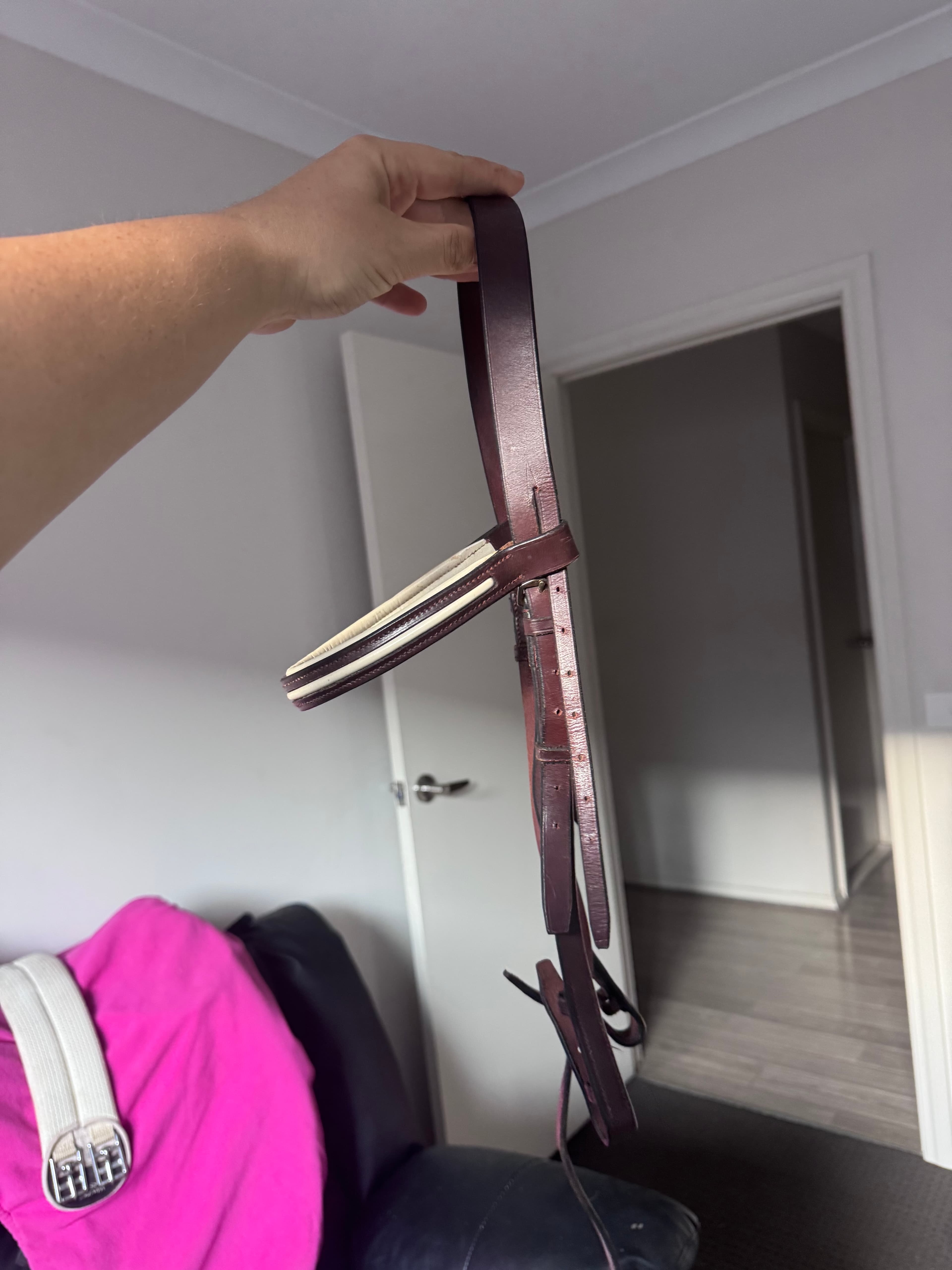 Unbranded Brown Leather Bridle — image 1