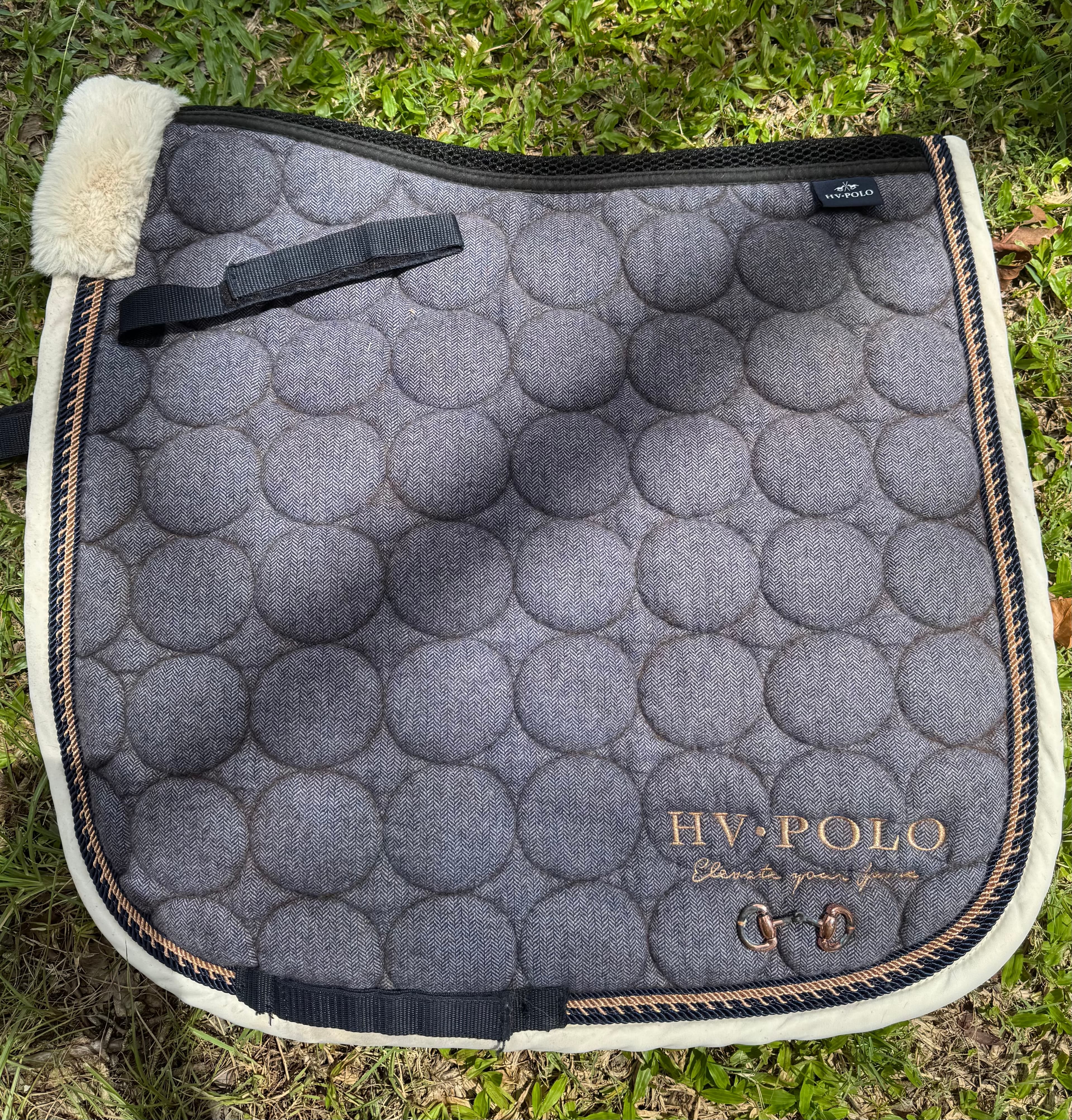 HV polo dressage saddle pad full
