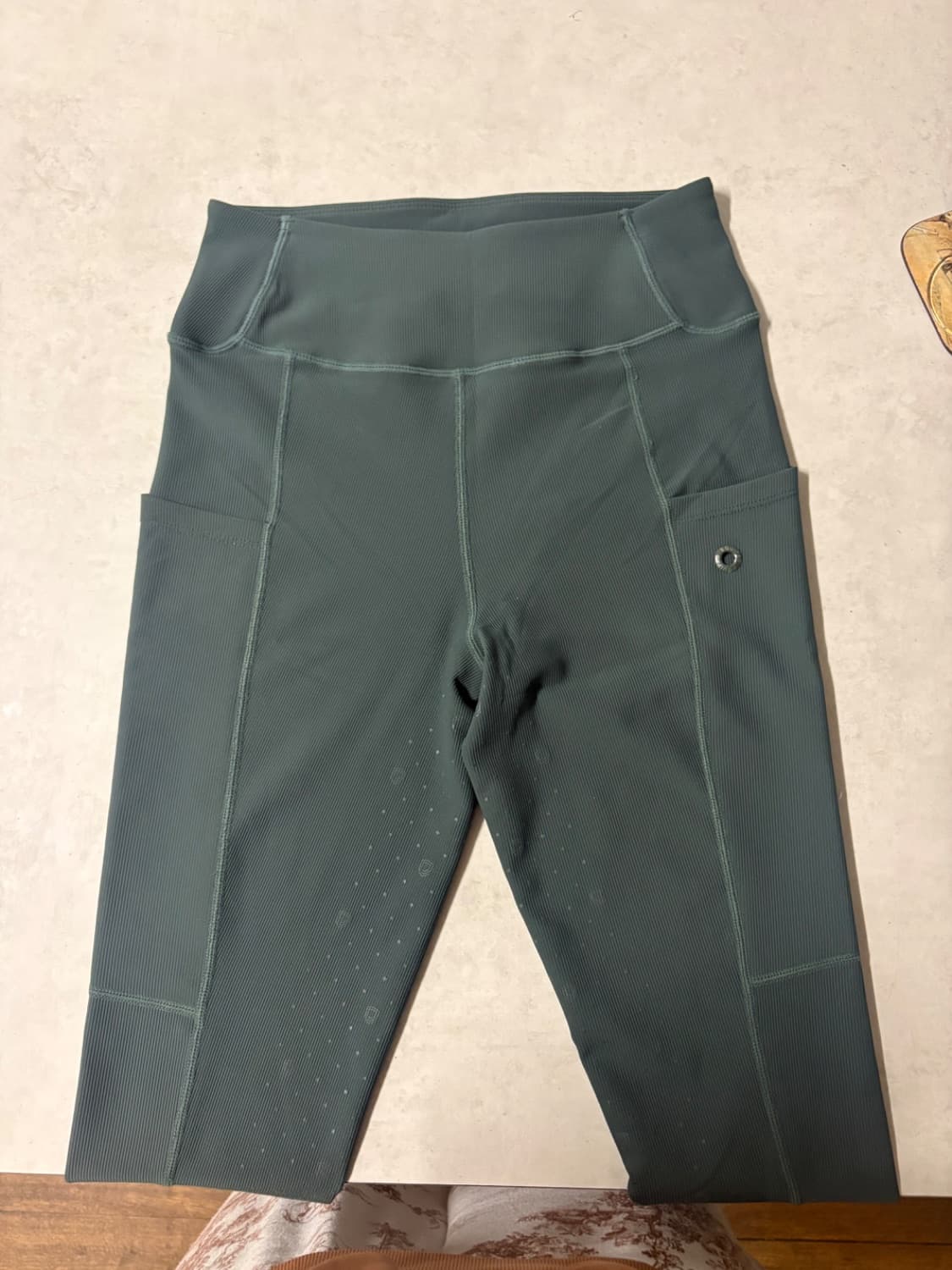 Sage green Equipad full grip leggings — image 1