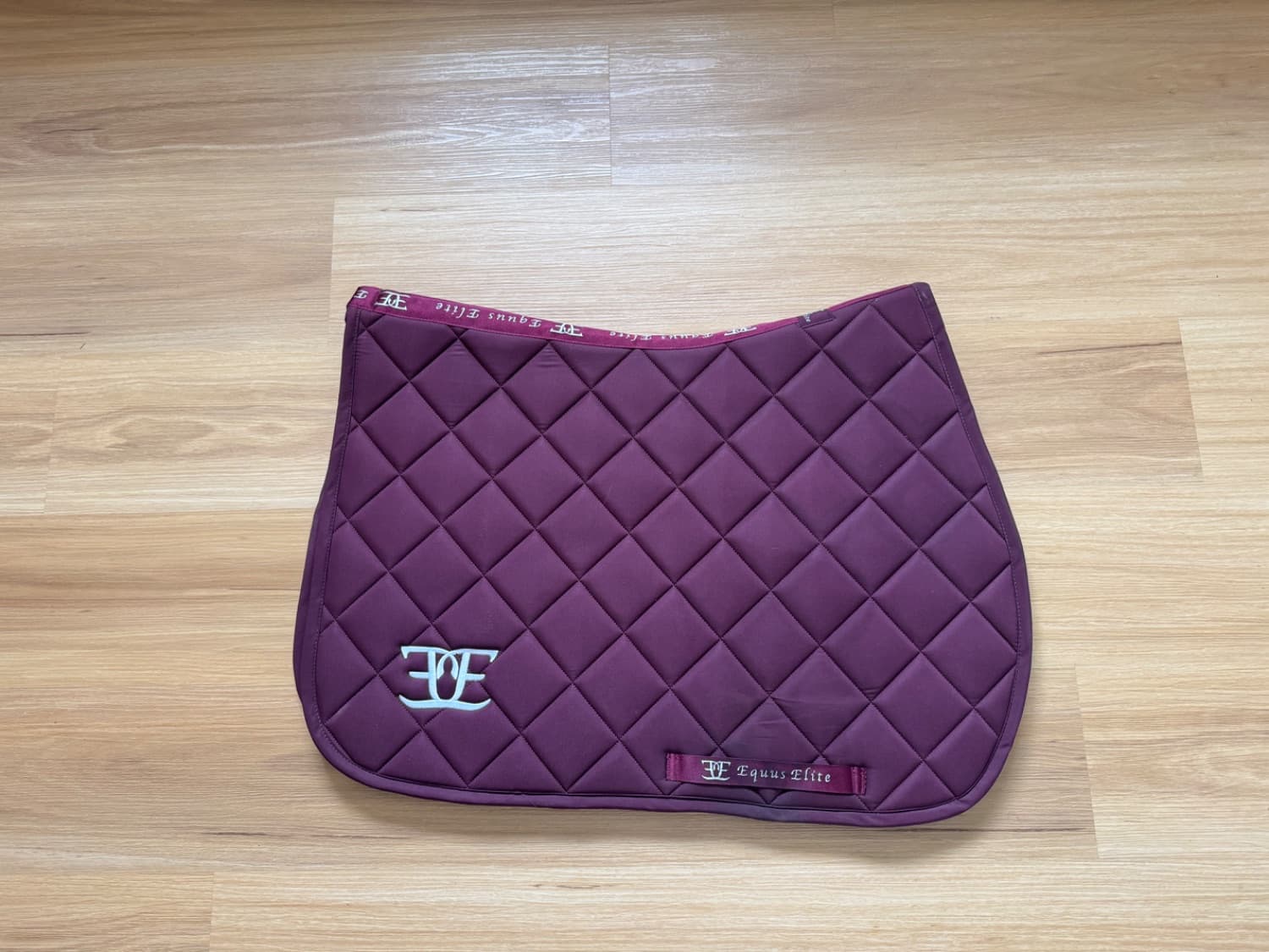 Equus Elite NZ Burgundy Jump Pad | Full — image 1