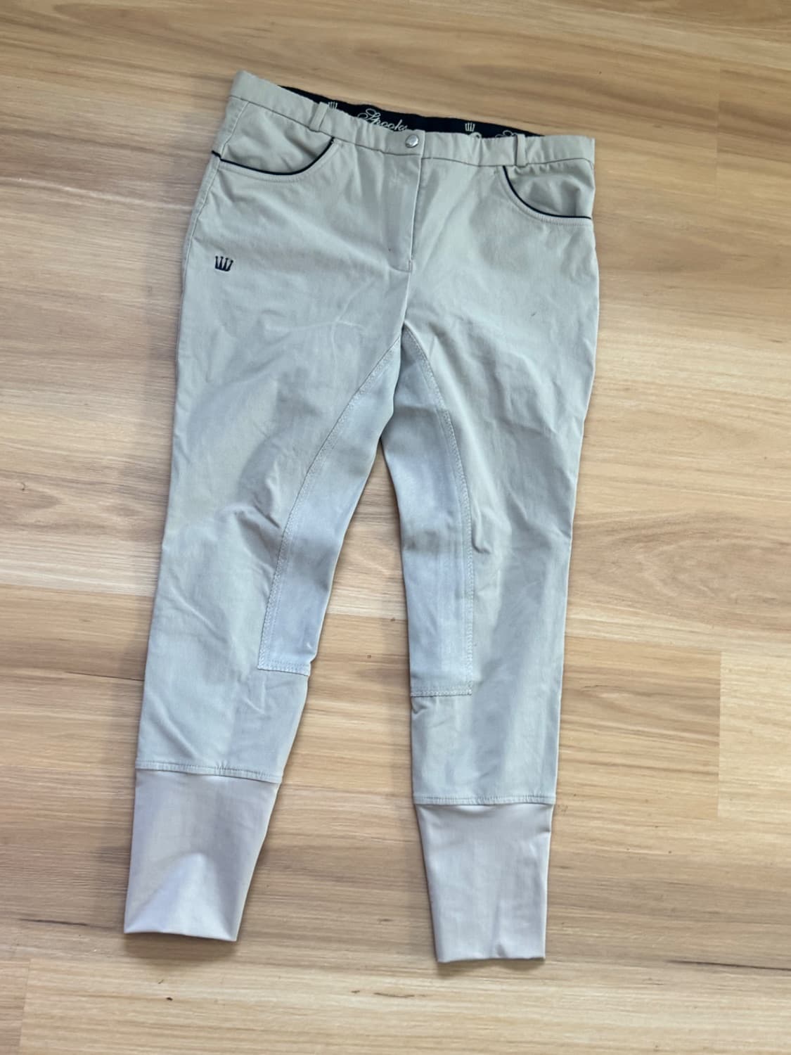 Spooks Full Grip Suede Breeches - XL (12-14) — image 1