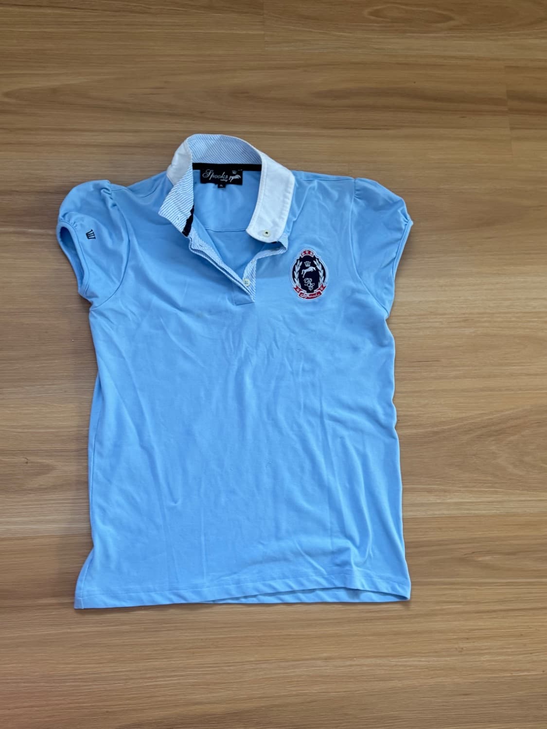 Spooks XL (12-14) Show Shirt | Baby Blue — image 1