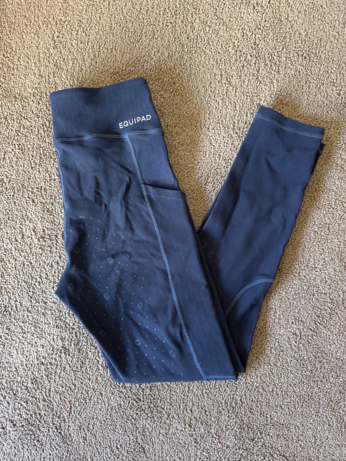 Equipad Ribbed Riding Leggings