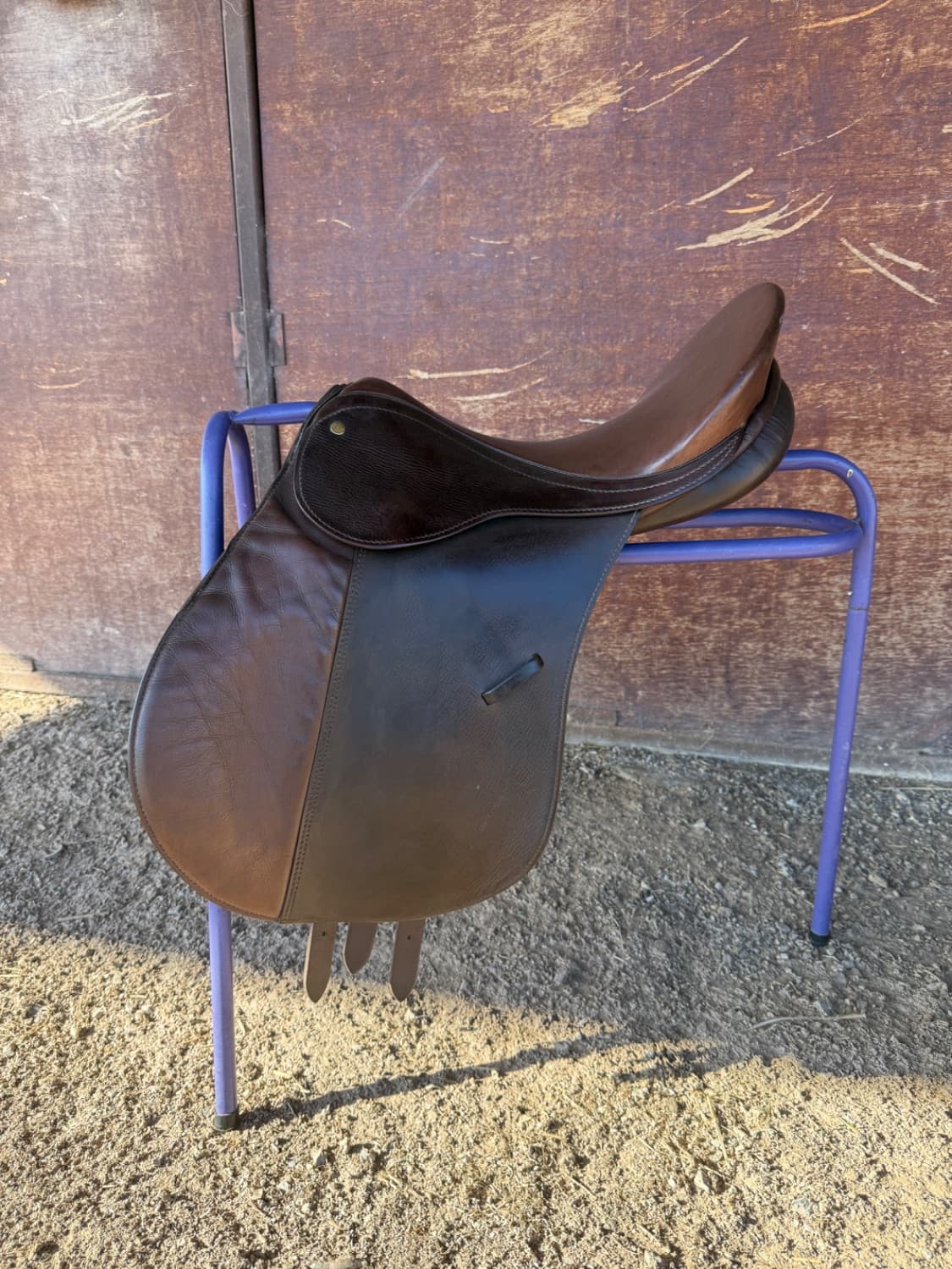 Bates Caprilli All Purpose Saddle Brown 16” — image 1