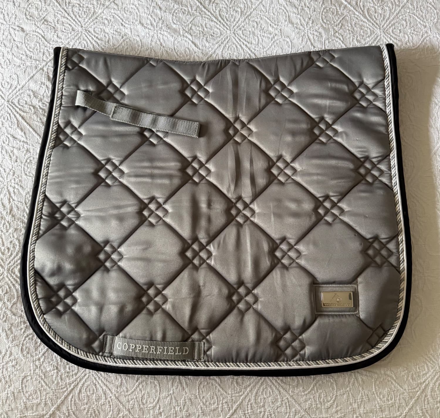 Copperfield Grey Dressage Saddle Pad Full — image 1