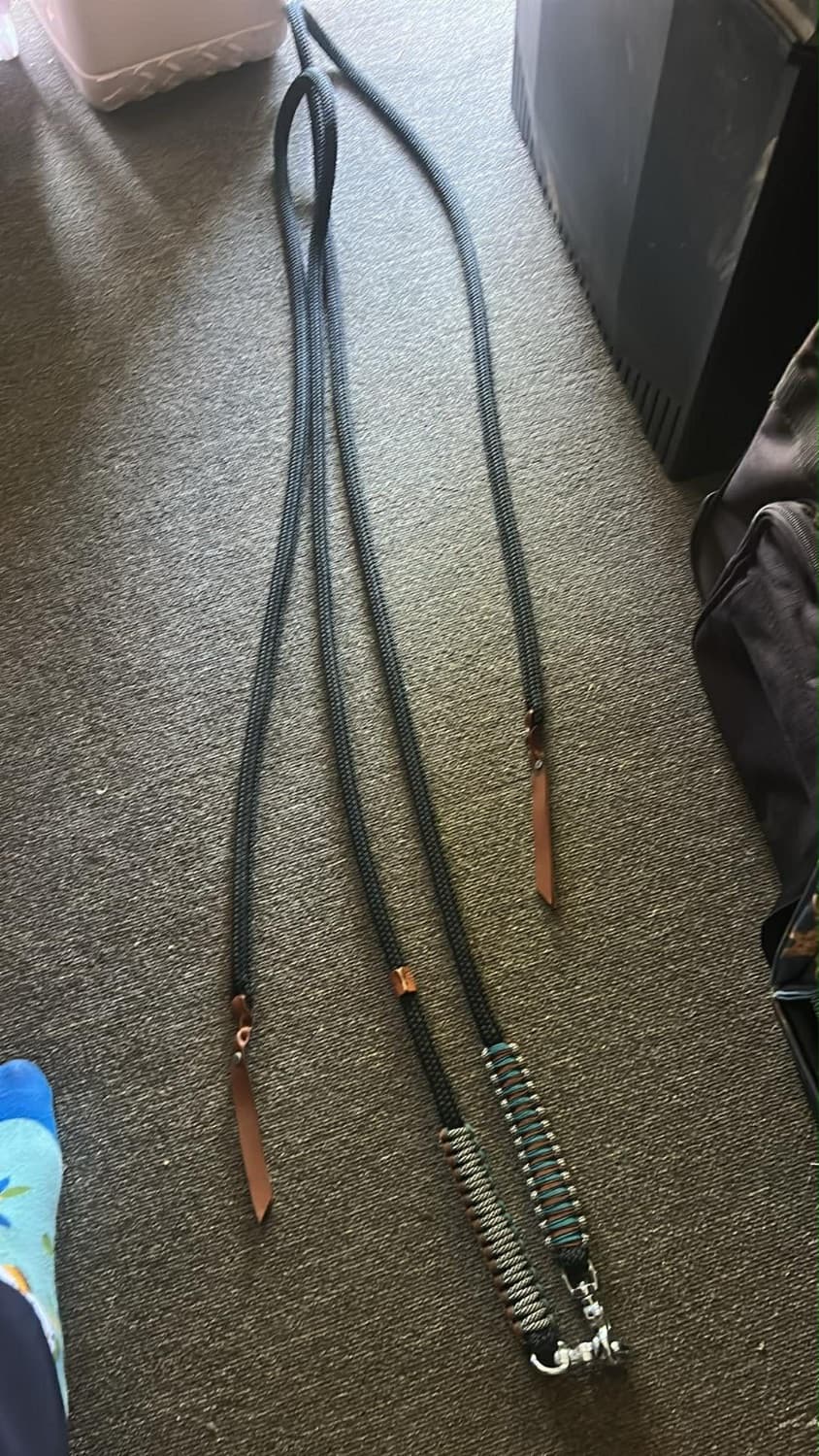 Custom made 7ft Split reins — image 1