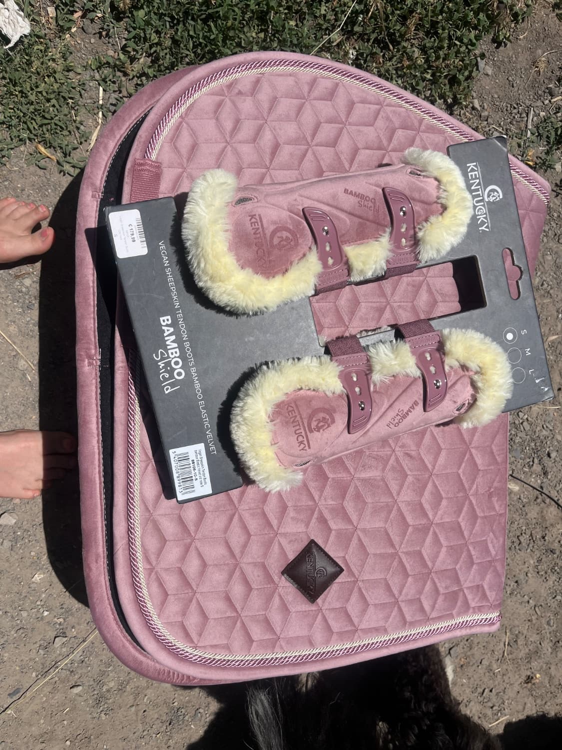 Kentucky Pony jump pad and boots BNWT — image 1