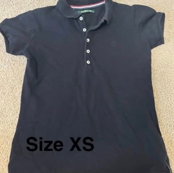 Dublin Black Polo Shirt — image 1