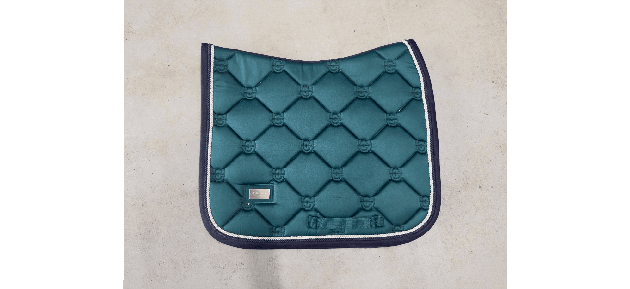 Equestrian Stockholm Emerald green dressage pad